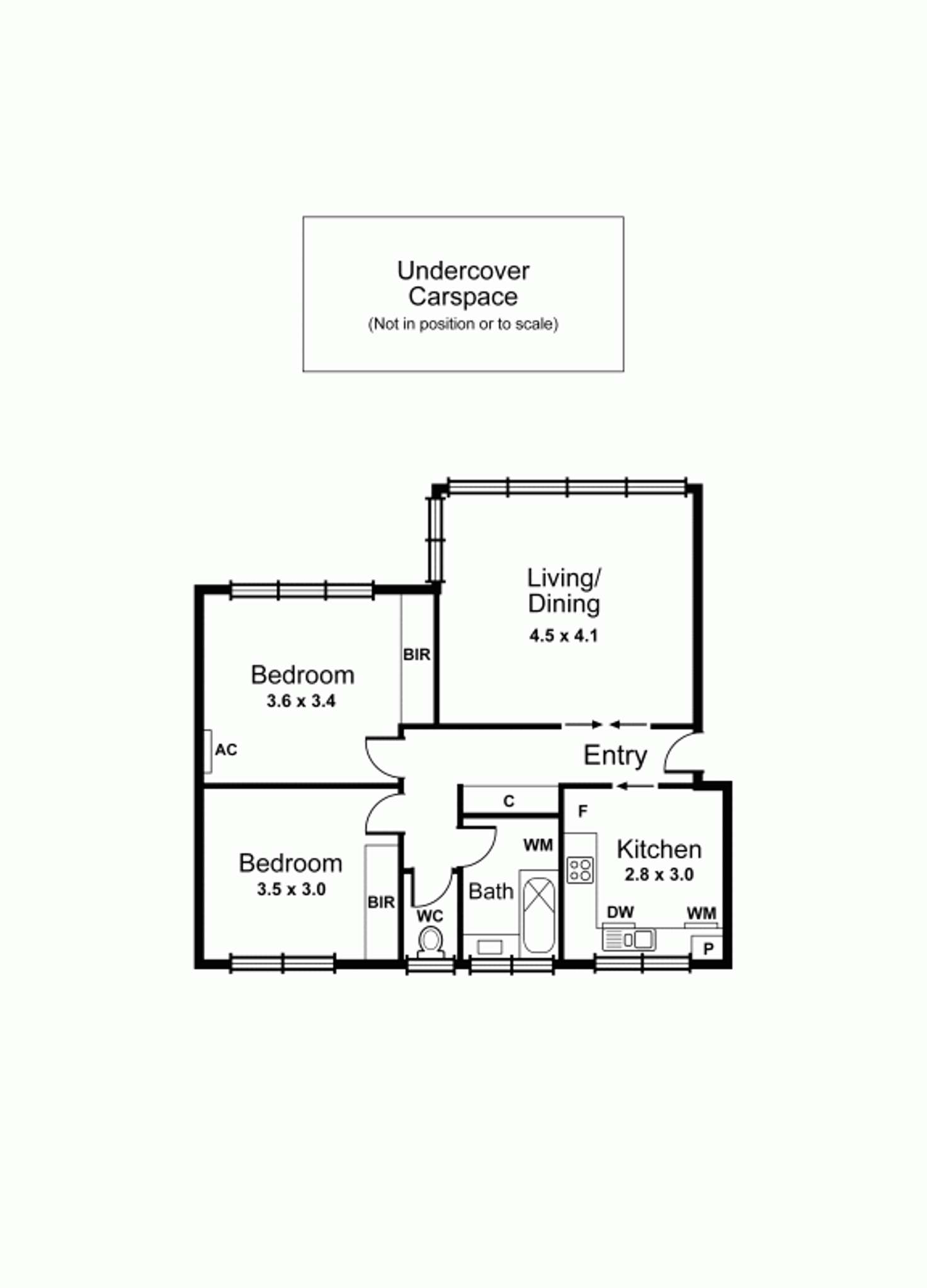 Floorplan of Homely apartment listing, 6/10 Crimea Street, Caulfield North VIC 3161