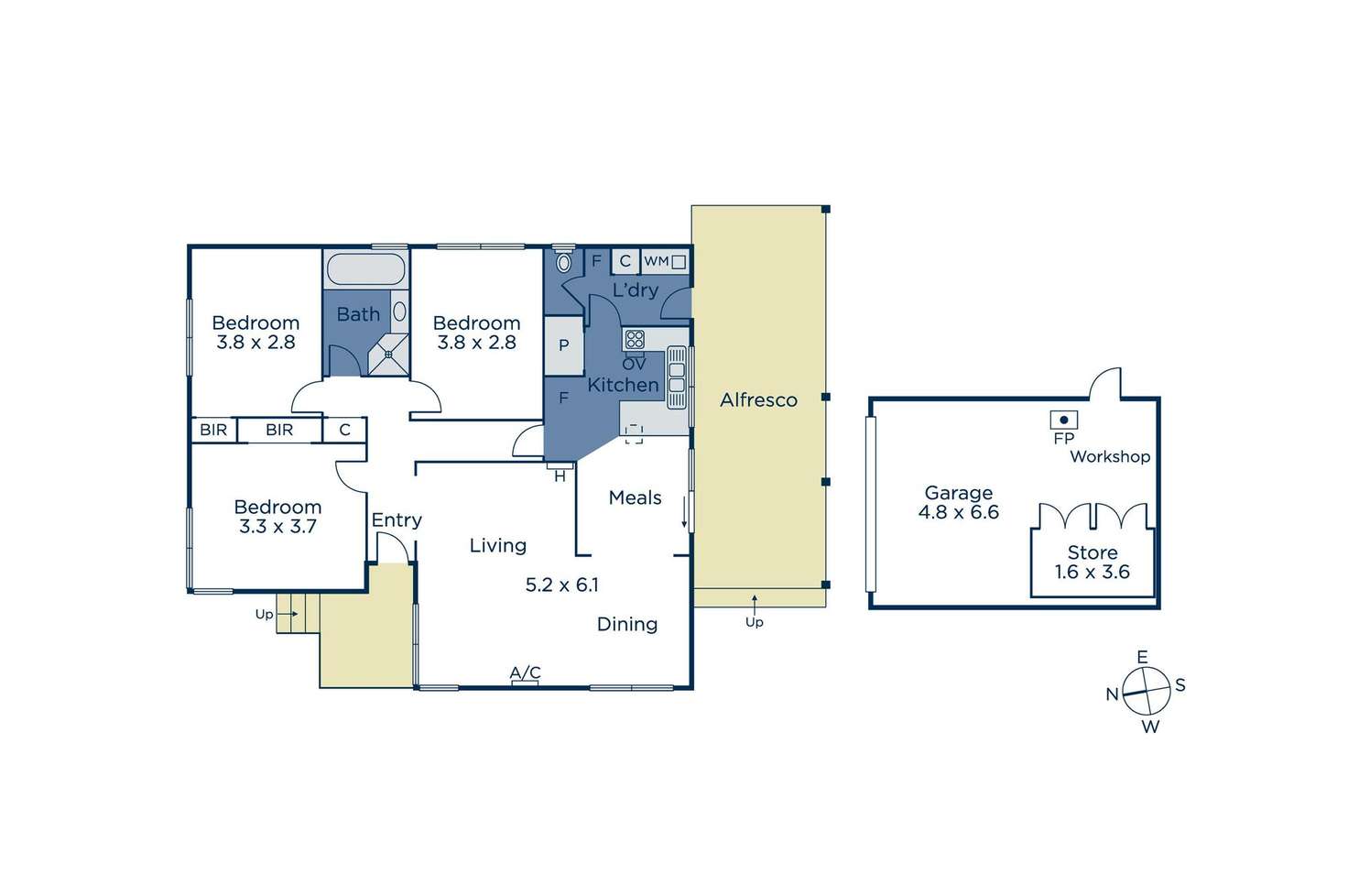 Floorplan of Homely house listing, 4 Grogan Court, Bayswater VIC 3153