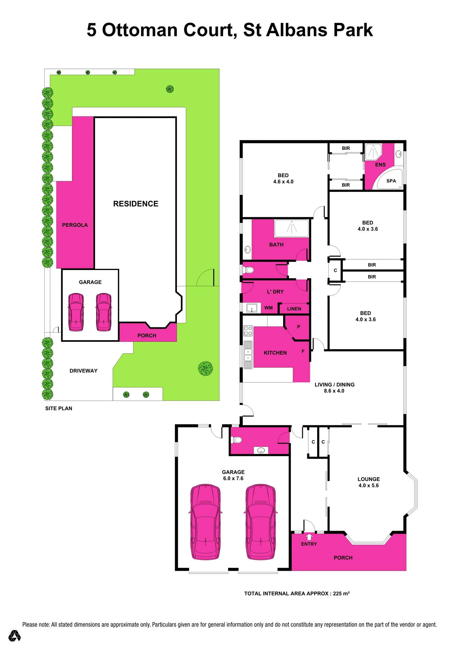 Floorplan of Homely house listing, 5 Ottoman Court, St Albans Park VIC 3219