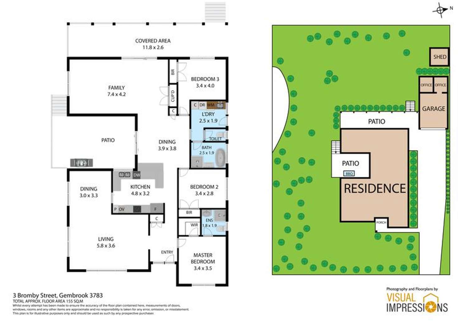 Floorplan of Homely house listing, 3 Bromby Street, Gembrook VIC 3783