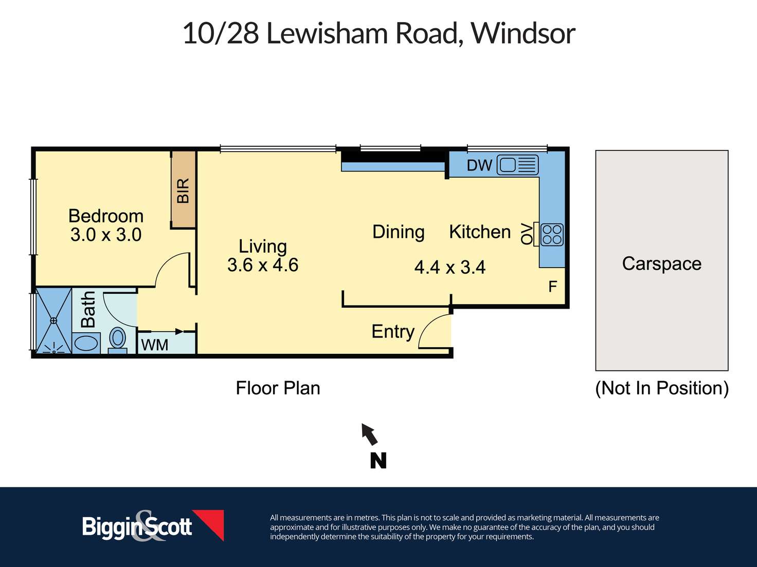 Floorplan of Homely apartment listing, 10/28 Lewisham Road, Windsor VIC 3181