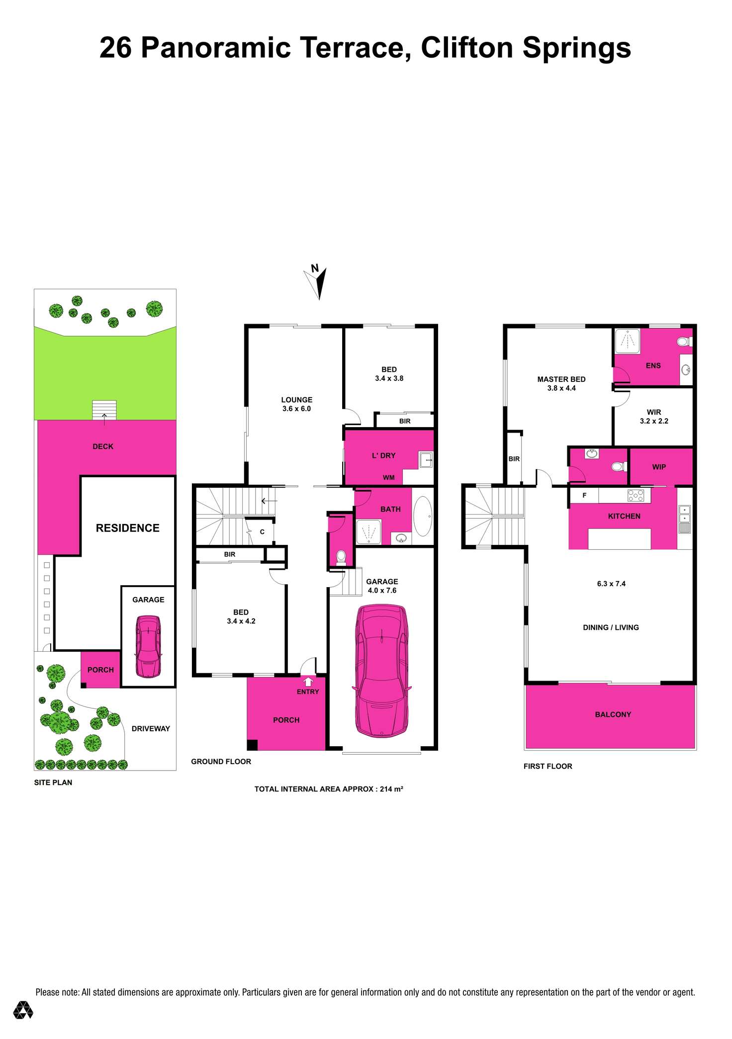 Floorplan of Homely house listing, 26 Panoramic Terrace, Clifton Springs VIC 3222