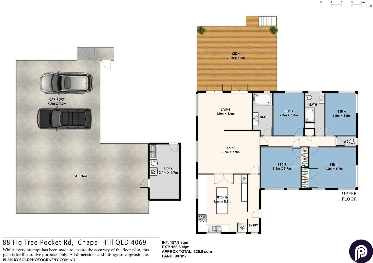 Floorplan of Homely house listing, 88 Fig Tree Pocket Road, Chapel Hill QLD 4069