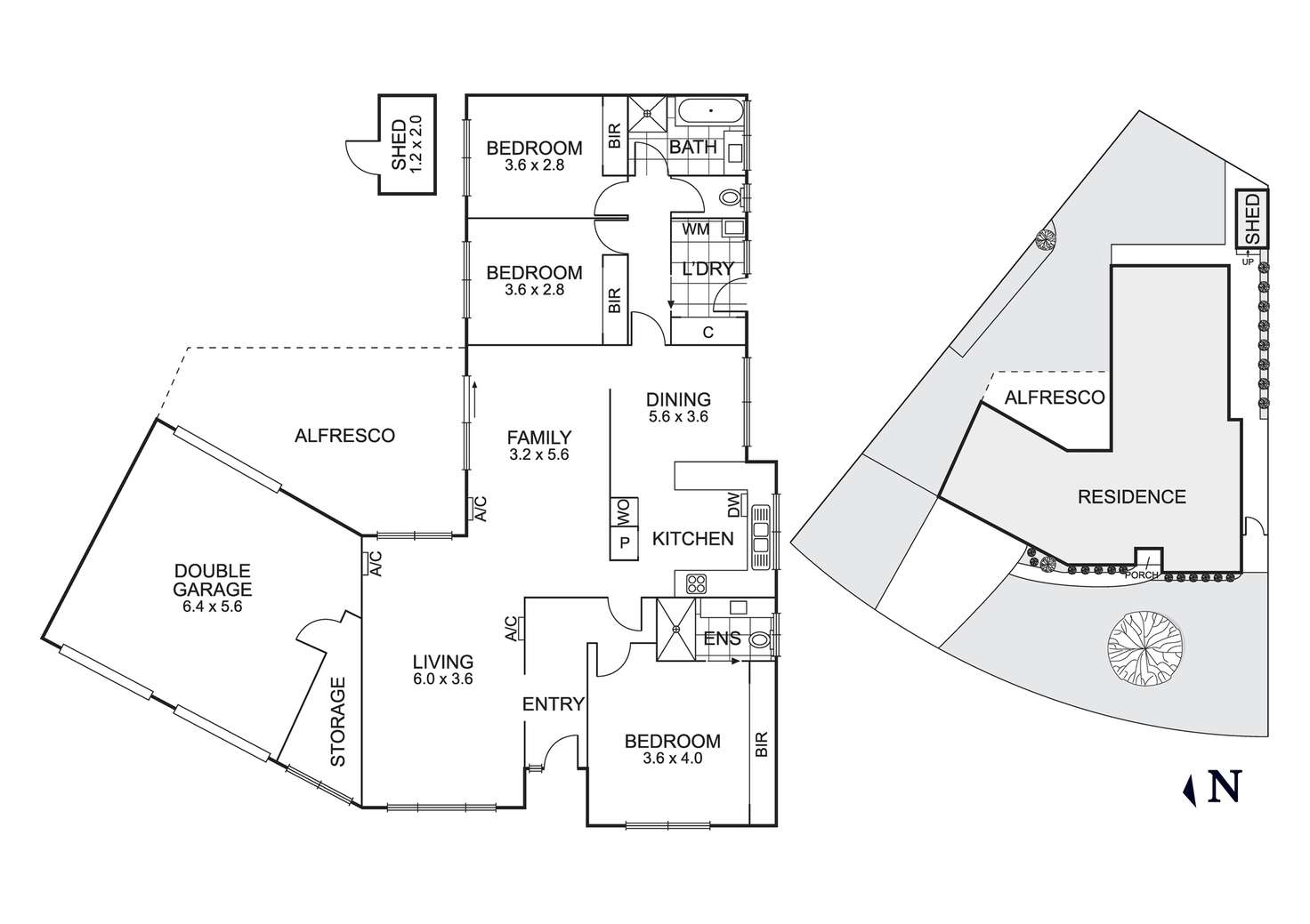 Floorplan of Homely house listing, 34 Amaroo Drive, Chelsea Heights VIC 3196