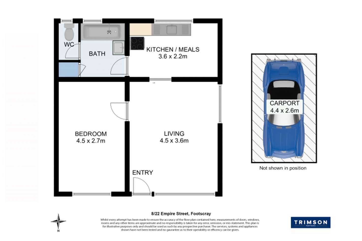 Floorplan of Homely blockOfUnits listing, 1-14/22 Empire Street, Footscray VIC 3011