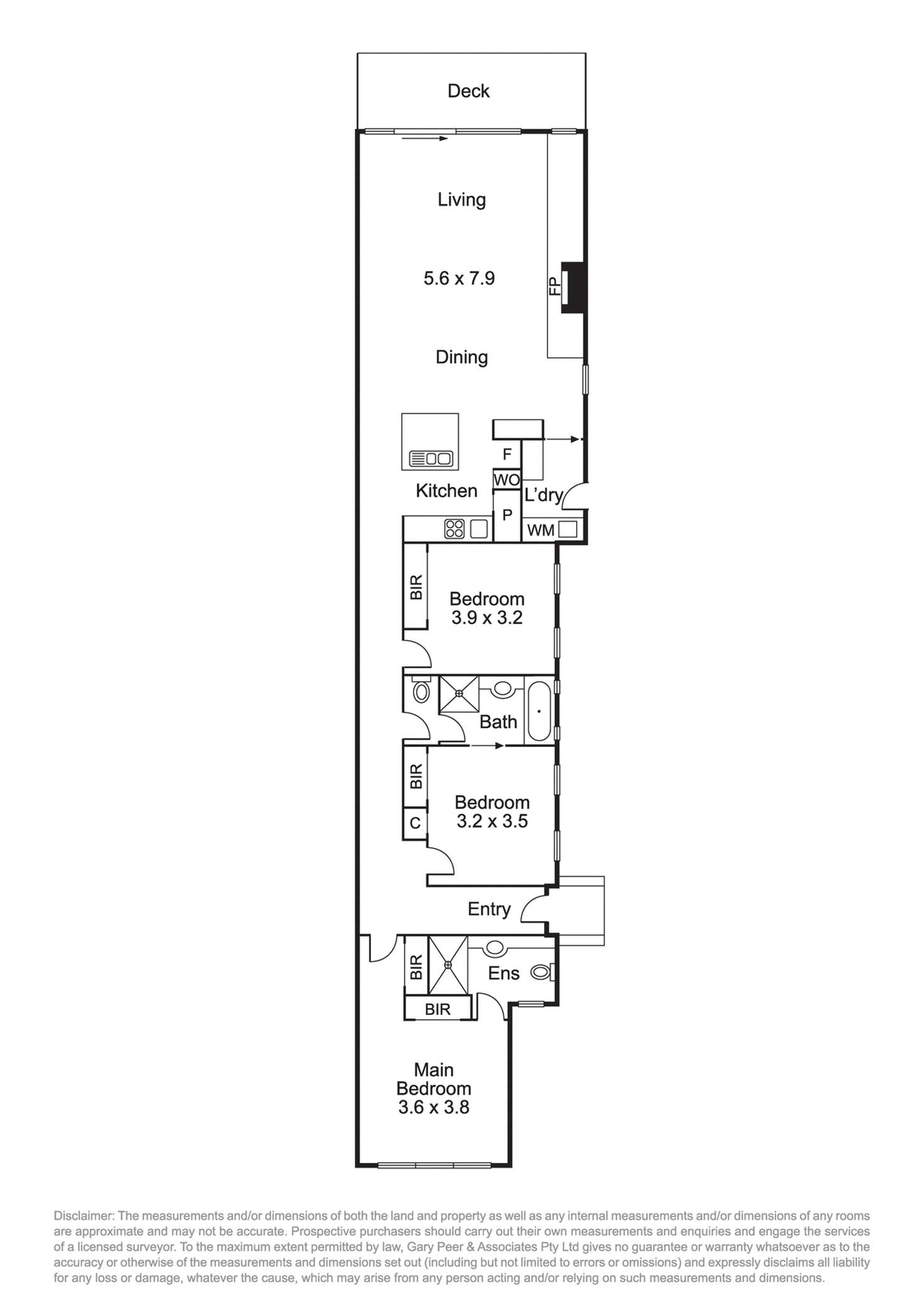 Floorplan of Homely house listing, 20 Ercildoune Street, Caulfield North VIC 3161