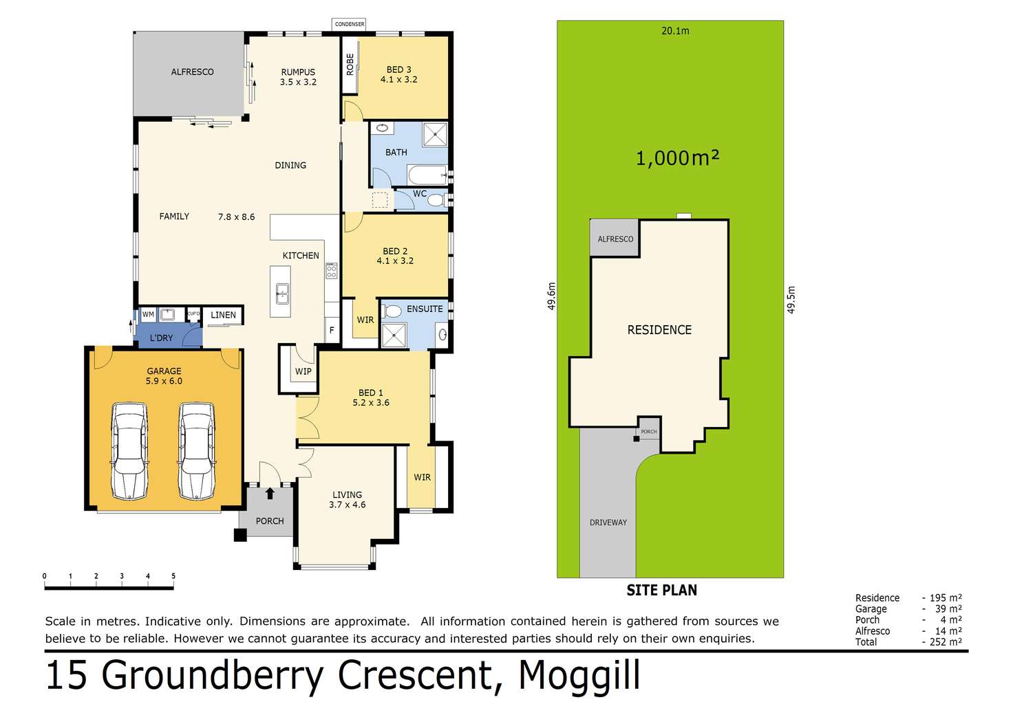 Floorplan of Homely house listing, 15 Groundberry Crescent, Moggill QLD 4070