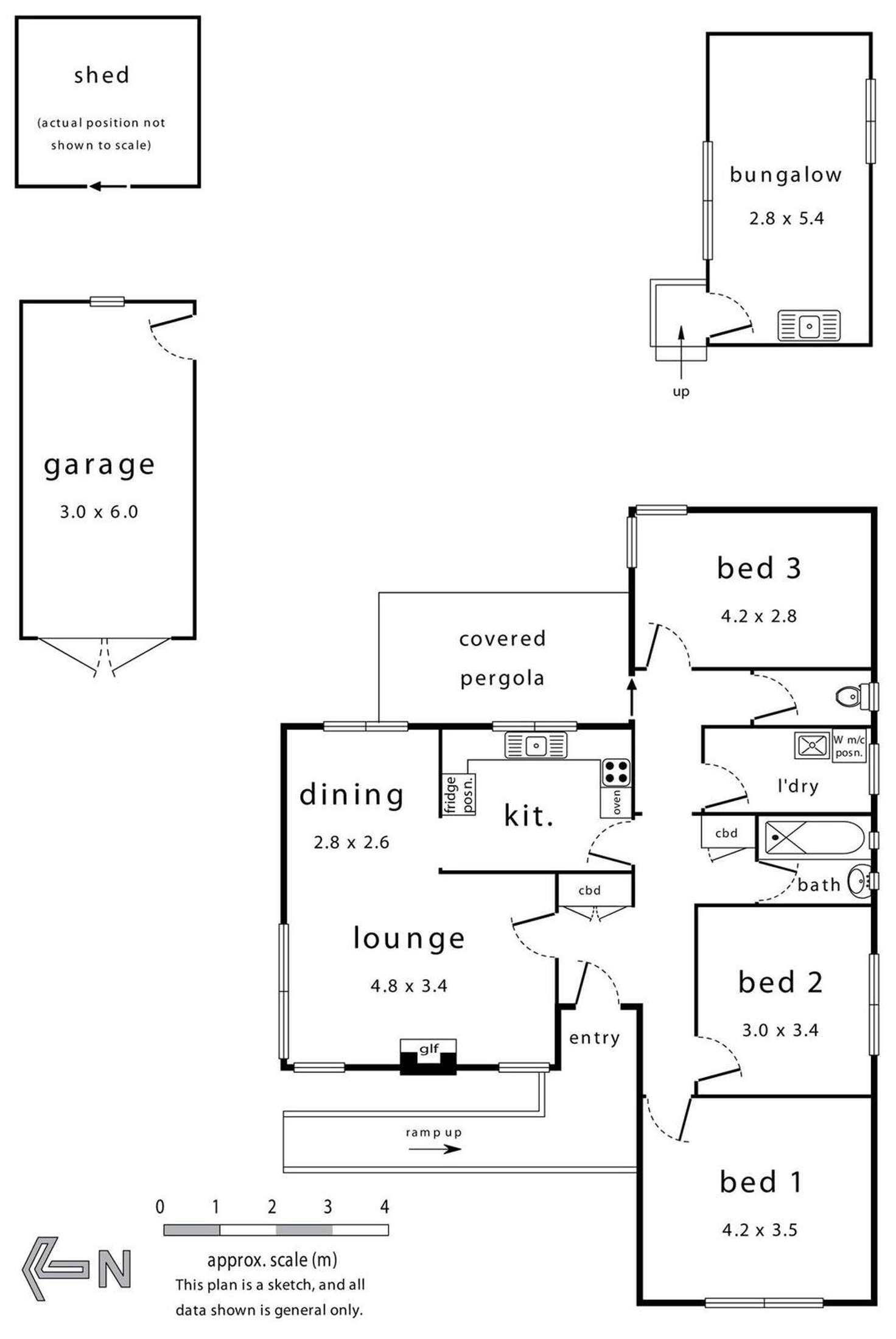 Floorplan of Homely house listing, 9 Great Ryrie Street, Ringwood VIC 3134