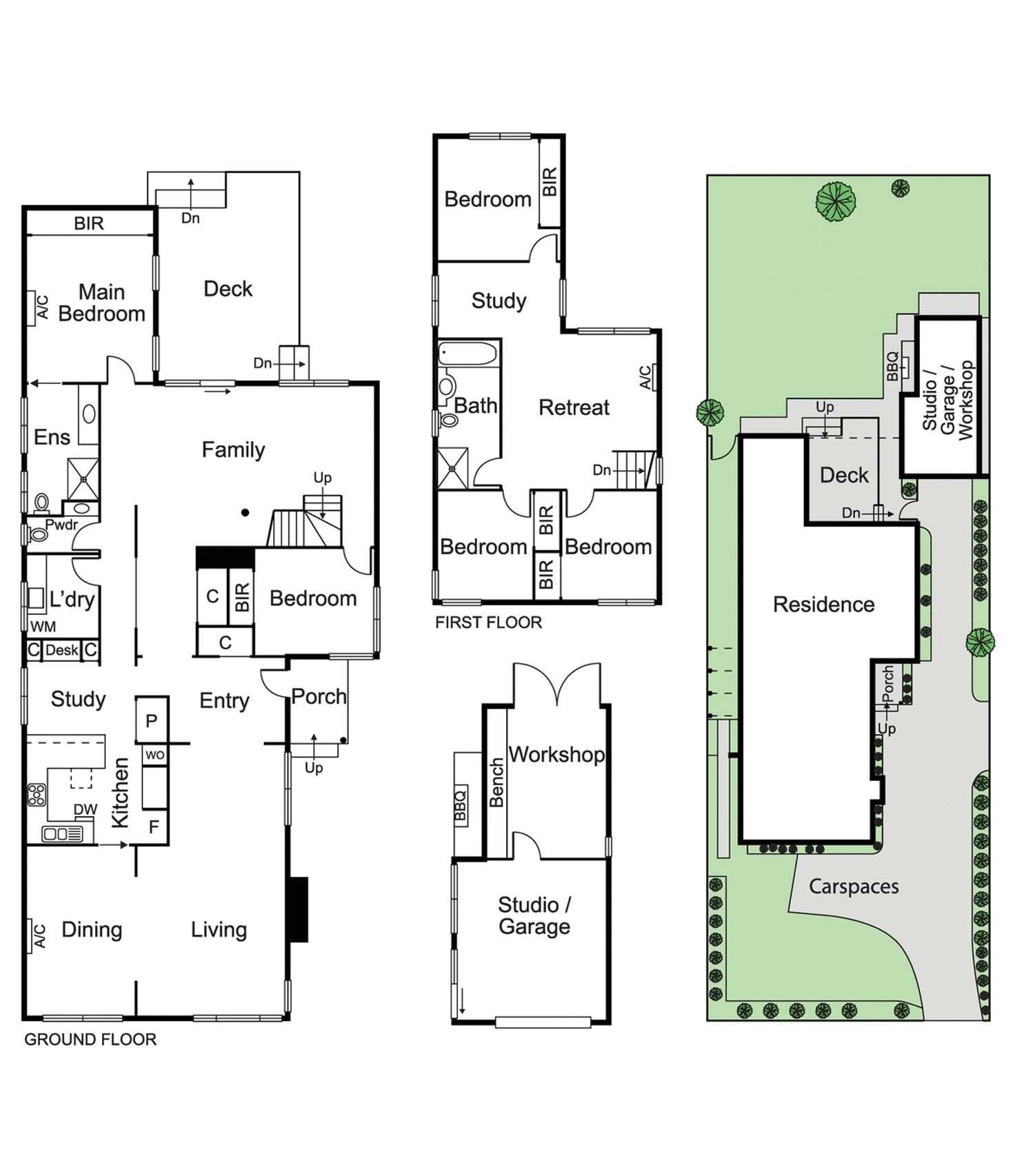 Floorplan of Homely house listing, 43 Luckins Road, Bentleigh VIC 3204