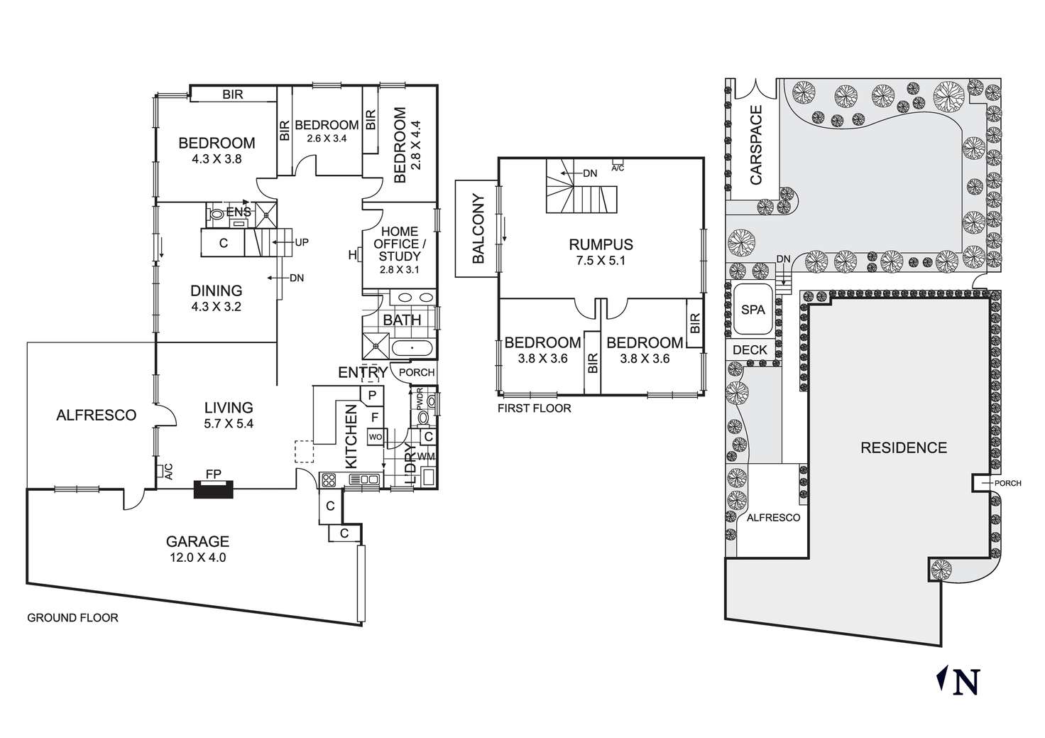 Floorplan of Homely house listing, 1/178 Nepean Highway, Aspendale VIC 3195