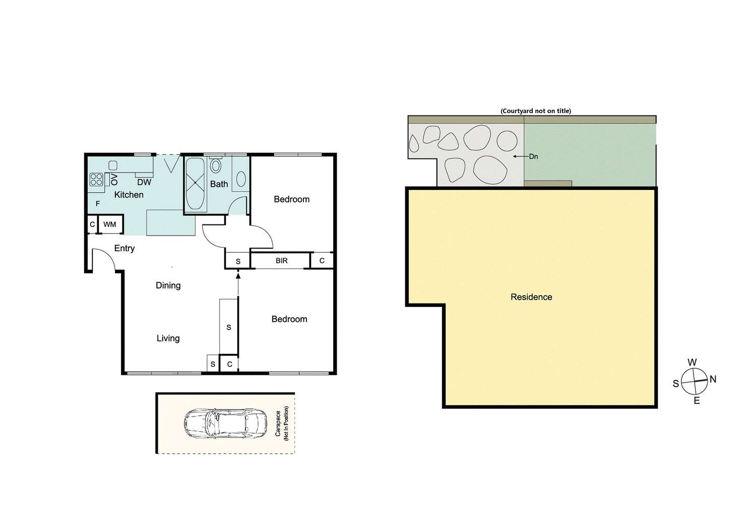 Floorplan of Homely apartment listing, 6/350 Dandenong Road, St Kilda East VIC 3183