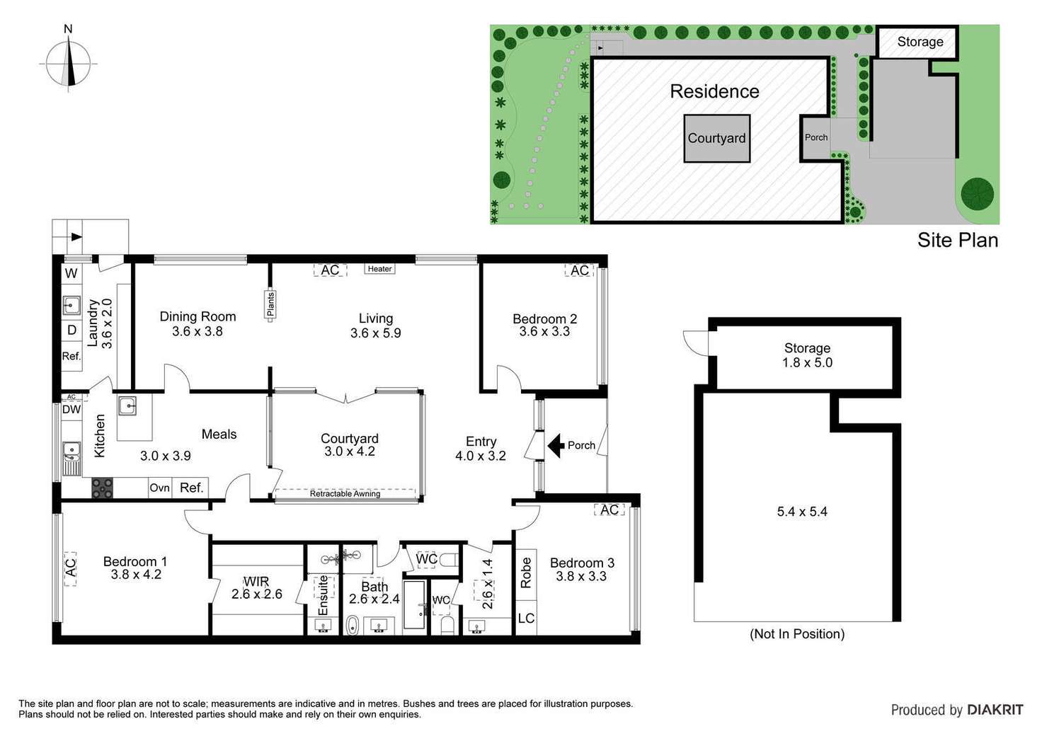 Floorplan of Homely townhouse listing, 1/9 David Street, St Kilda East VIC 3183