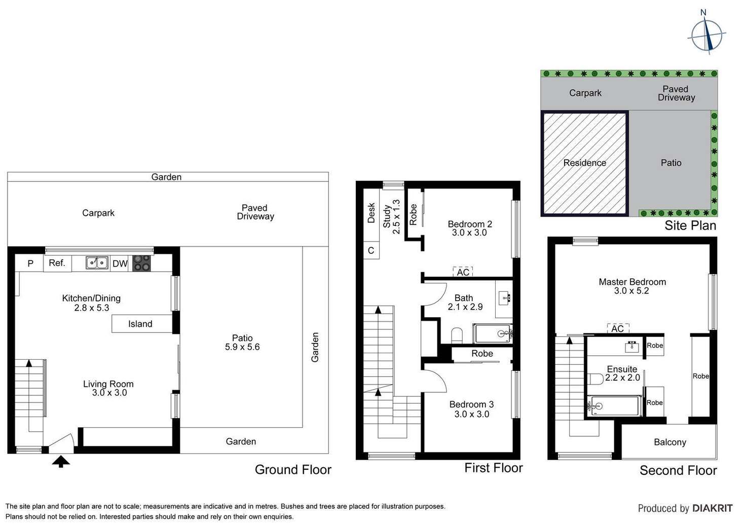 Floorplan of Homely townhouse listing, 4/49 Alexandra Street, St Kilda East VIC 3183