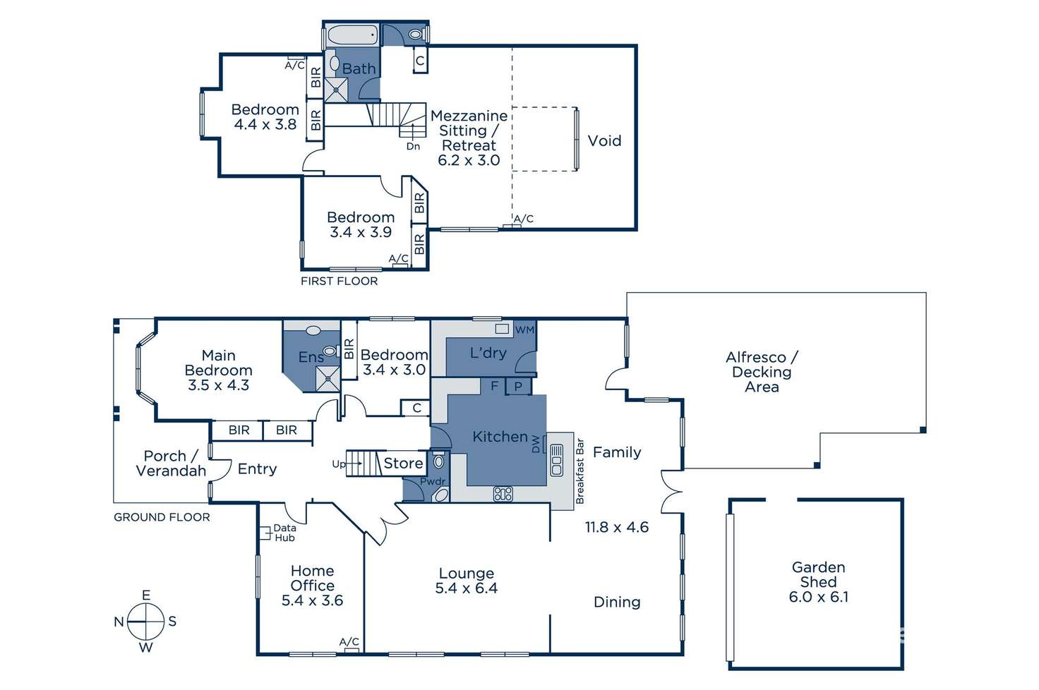 Floorplan of Homely house listing, 2 Heatherlea Court, Blackburn North VIC 3130