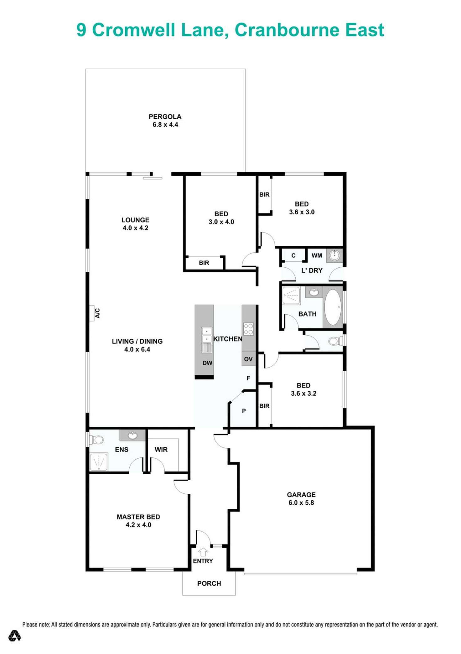 Floorplan of Homely house listing, 9 Cromwell Lane, Cranbourne East VIC 3977