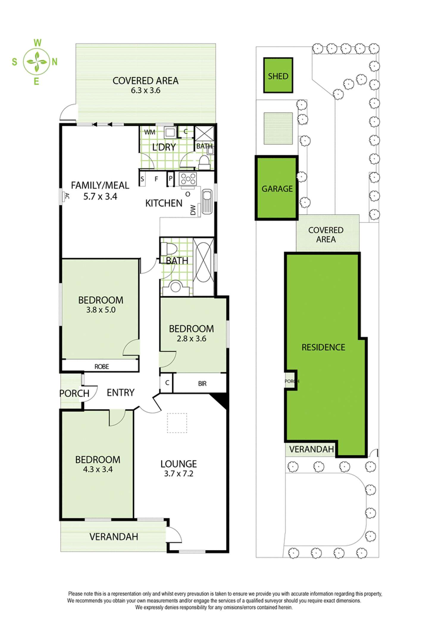Floorplan of Homely house listing, 9 Lantana Road, Gardenvale VIC 3185