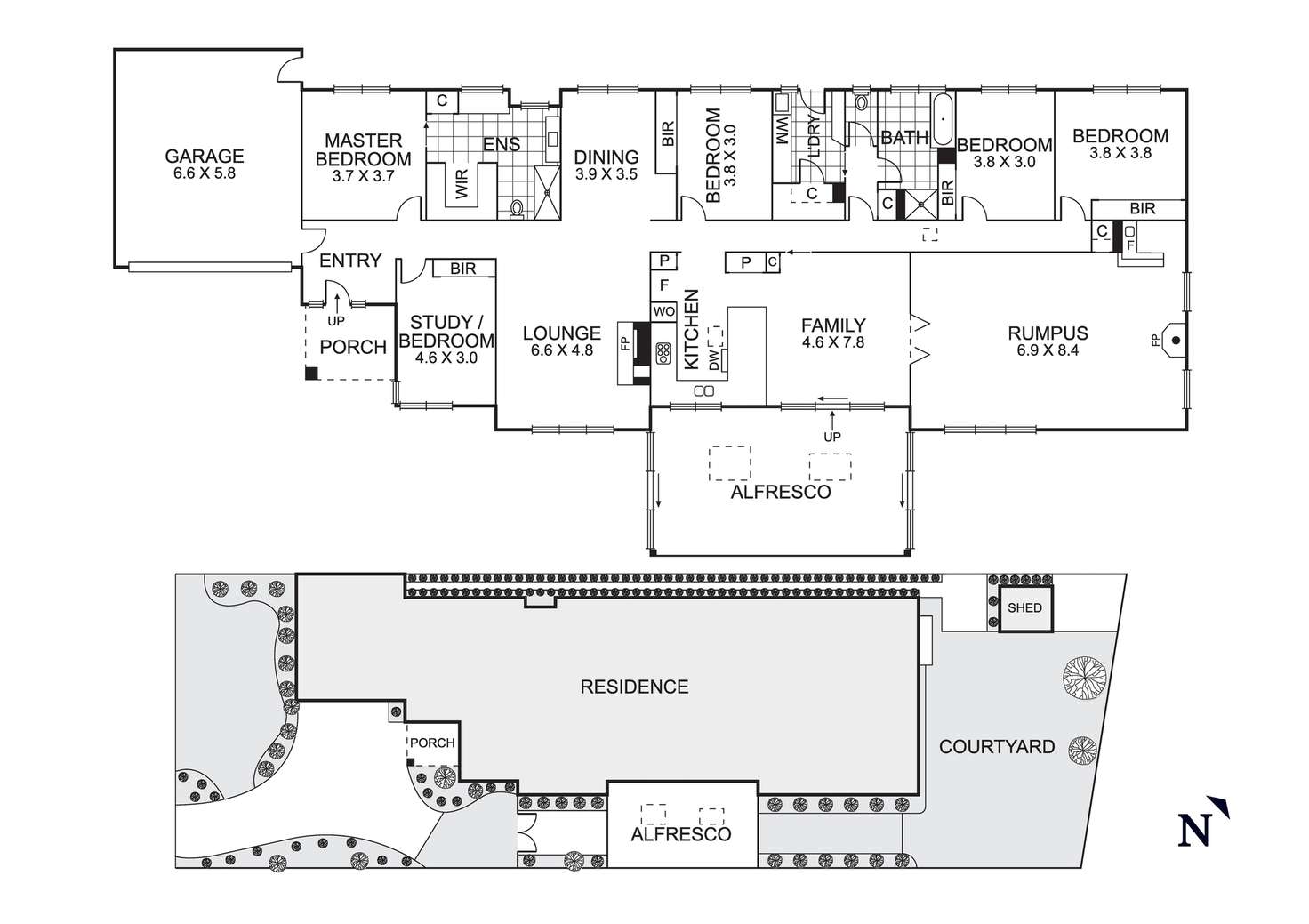 Floorplan of Homely house listing, 38 Ebb Street, Aspendale VIC 3195