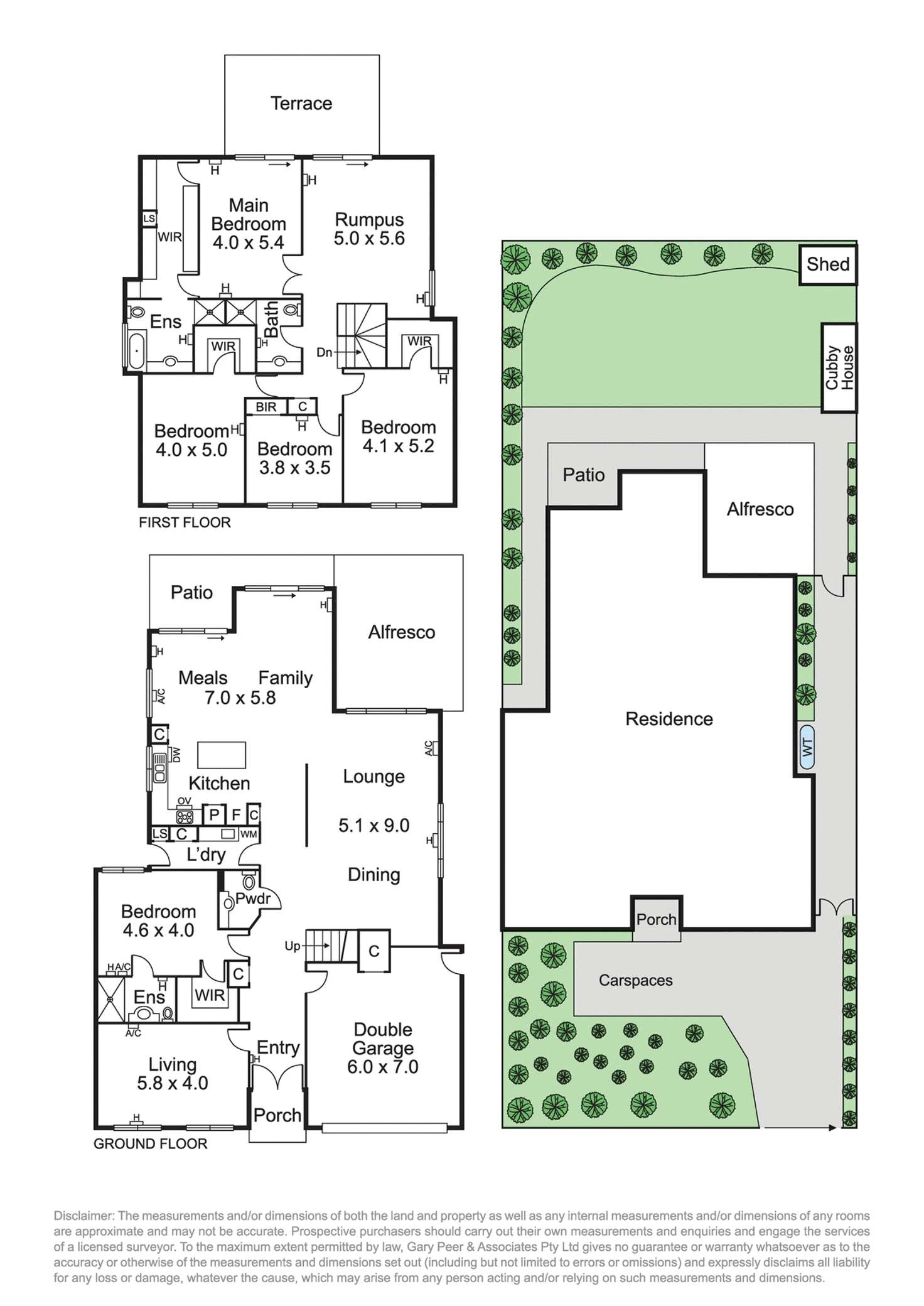Floorplan of Homely house listing, 17 Lawson Street, Bentleigh VIC 3204