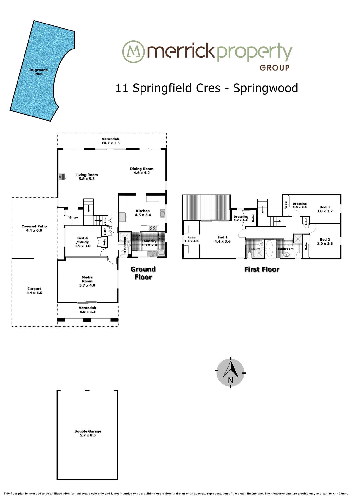 Floorplan of Homely house listing, 11 Springfield Crescent, Springwood NSW 2777