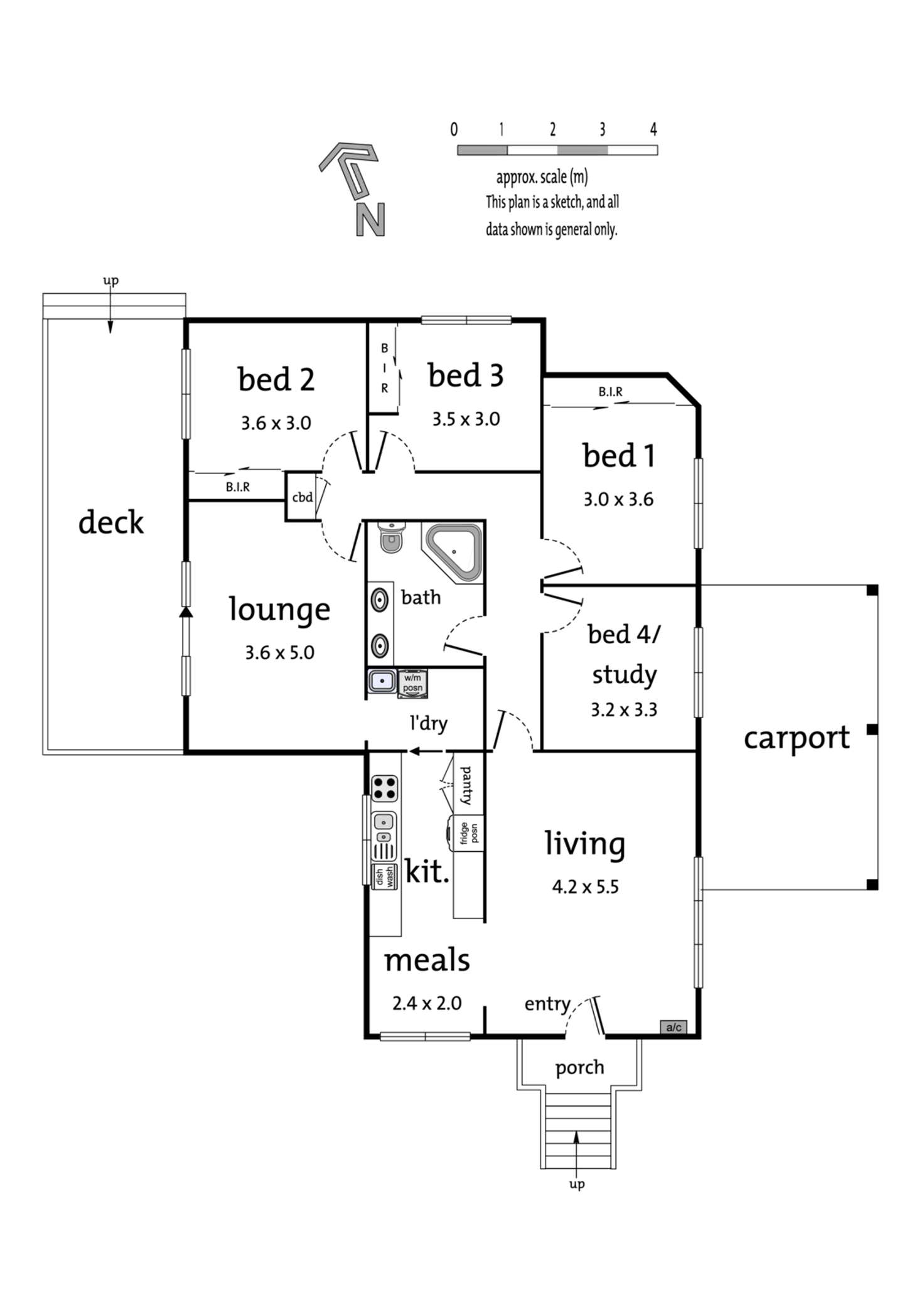 Floorplan of Homely house listing, 18 Kalimna Street, Mooroolbark VIC 3138