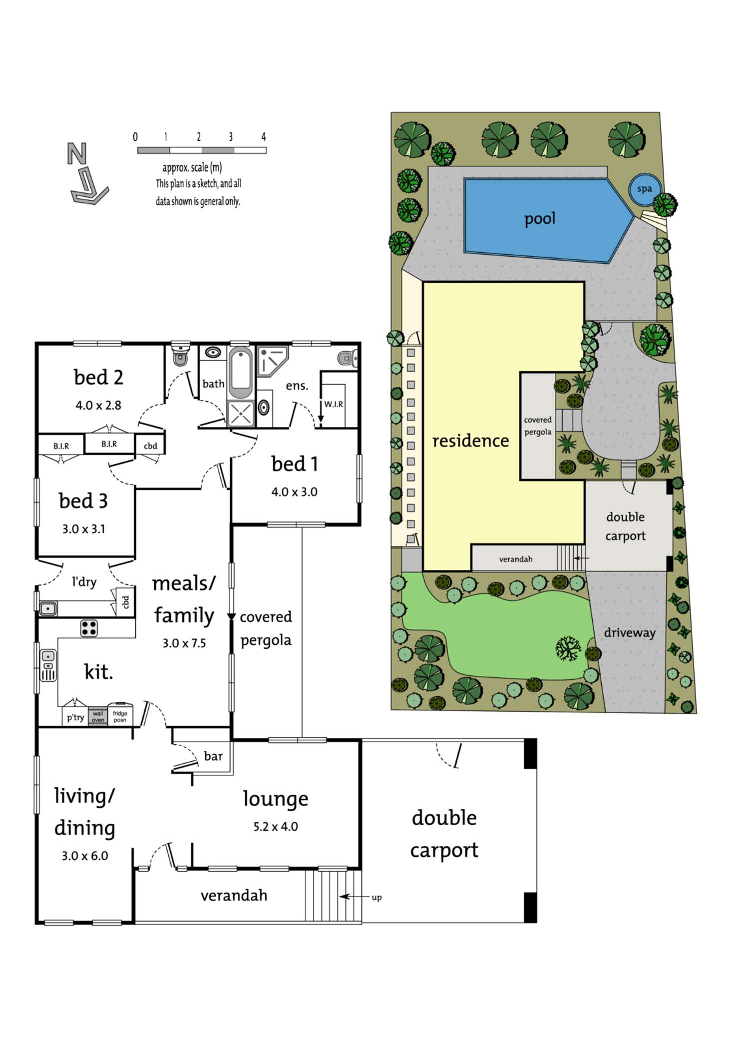 Floorplan of Homely house listing, 3 Margot Avenue, Doncaster VIC 3108