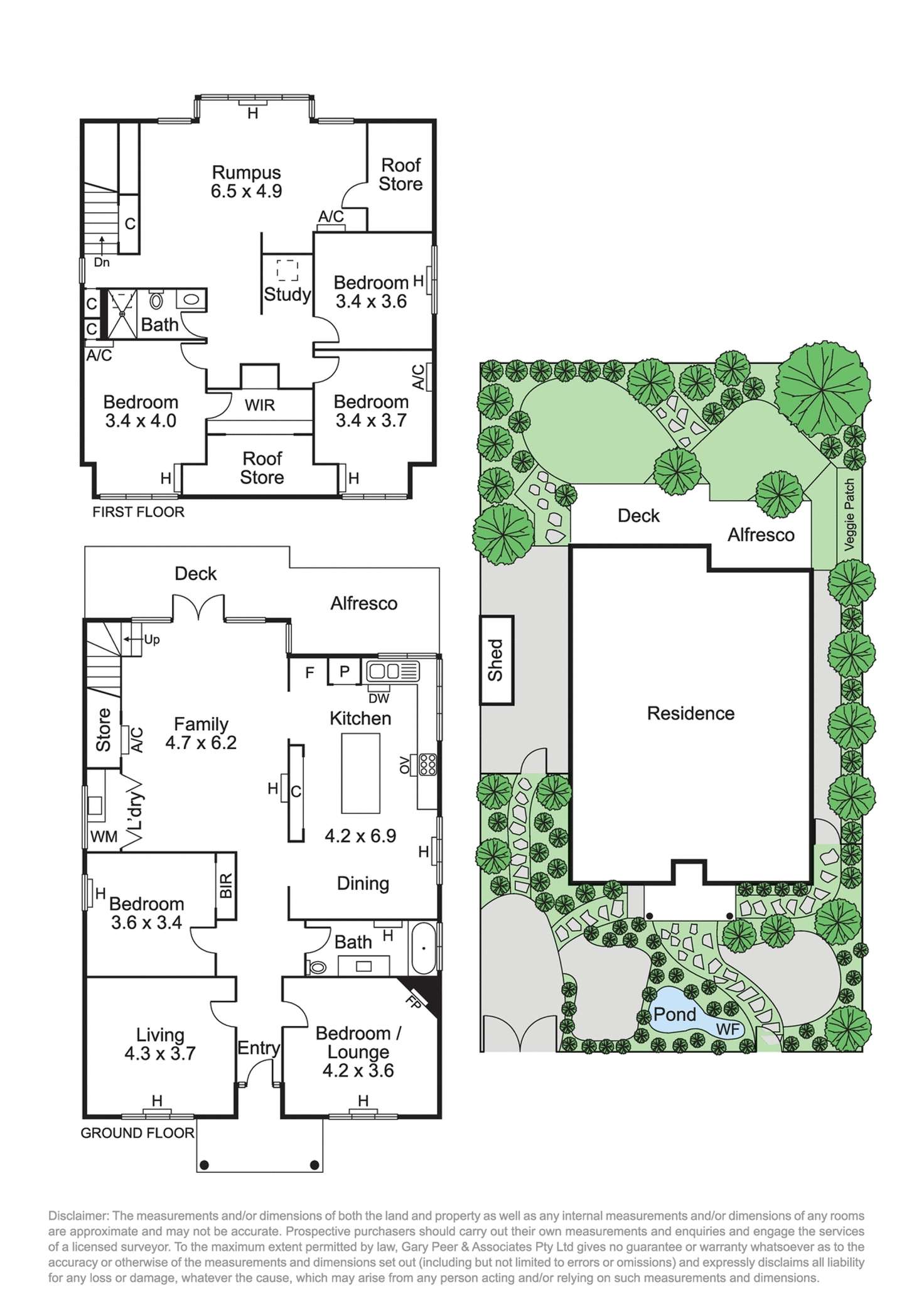 Floorplan of Homely house listing, 45 Prentice Street, Elsternwick VIC 3185