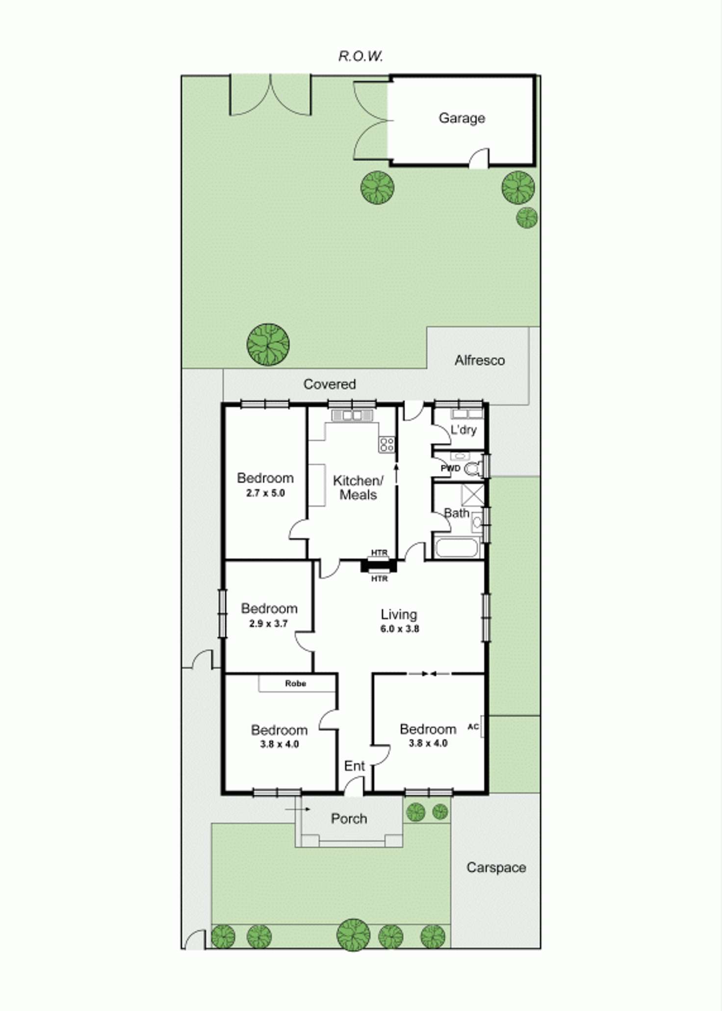 Floorplan of Homely house listing, 22 Buckley Street, Carnegie VIC 3163
