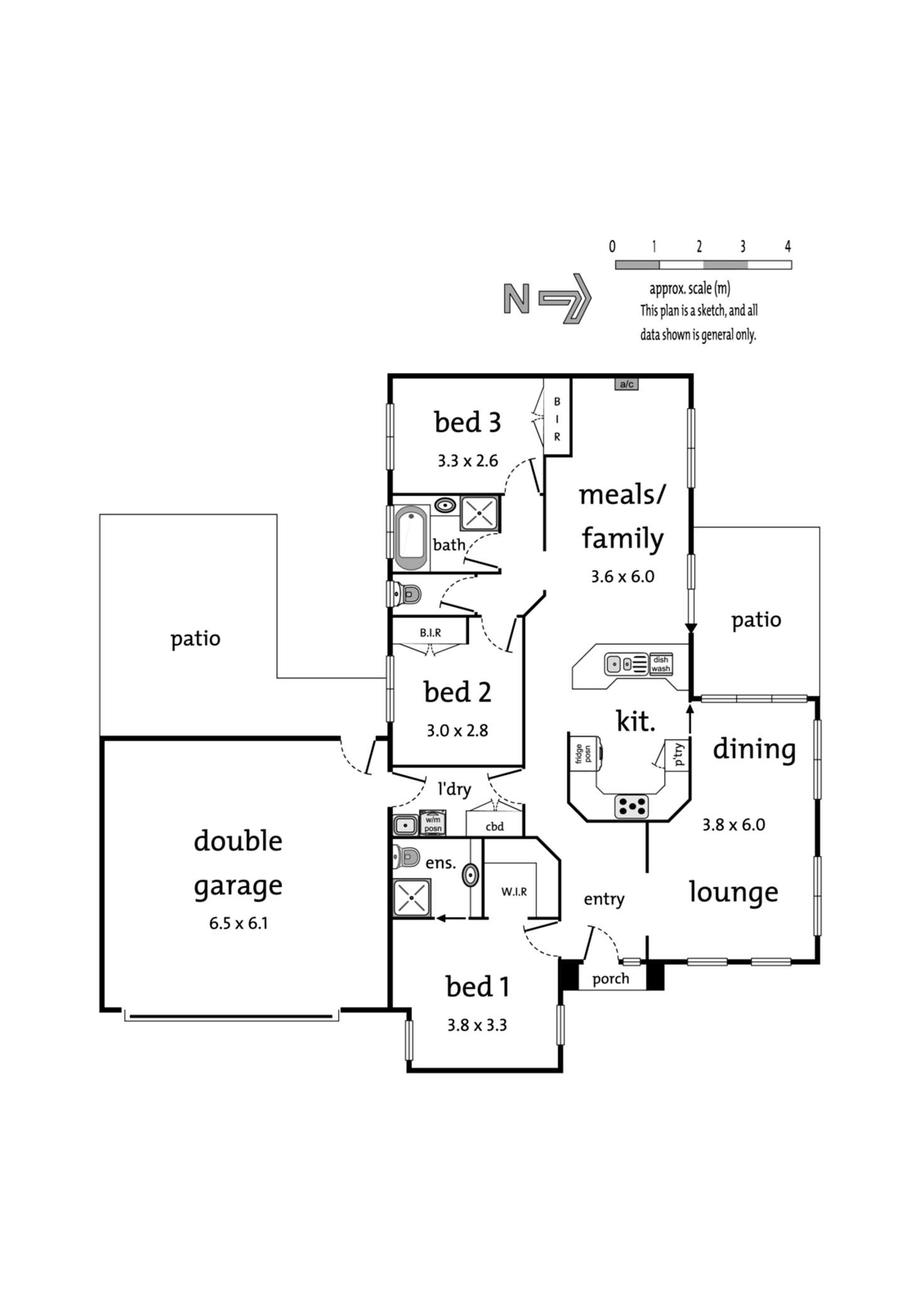Floorplan of Homely unit listing, 2/338 Canterbury Road, Ringwood VIC 3134