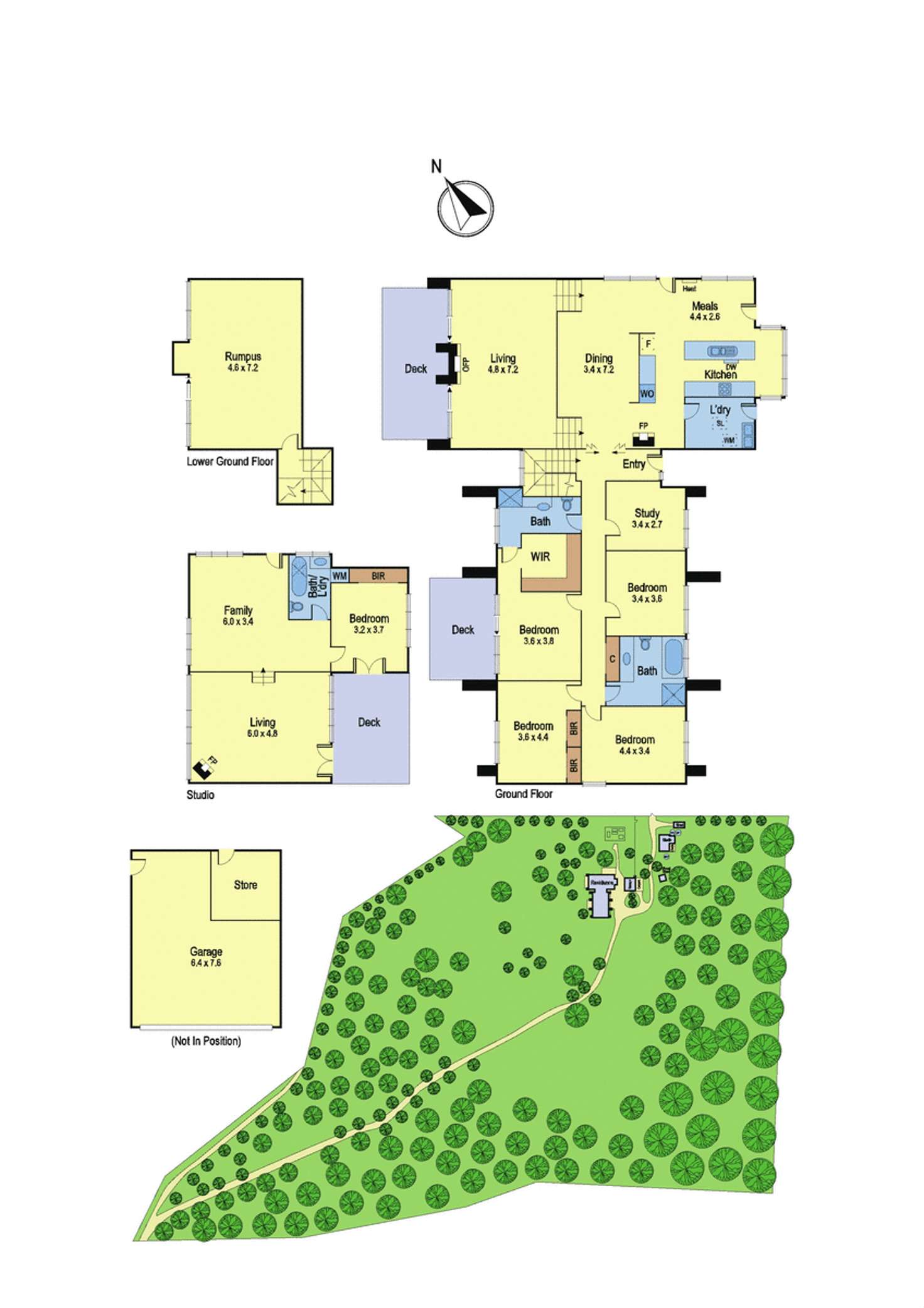 Floorplan of Homely house listing, 10 Scholz Road, Christmas Hills VIC 3775