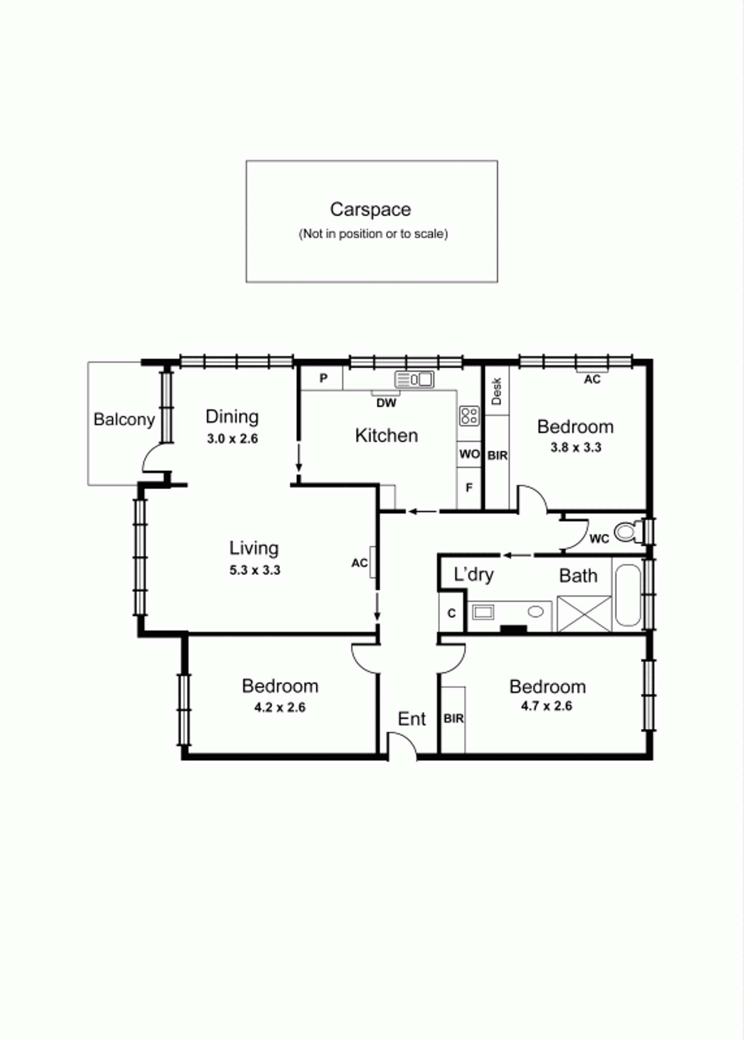 Floorplan of Homely apartment listing, 3/5 Anderson Street, Caulfield North VIC 3161