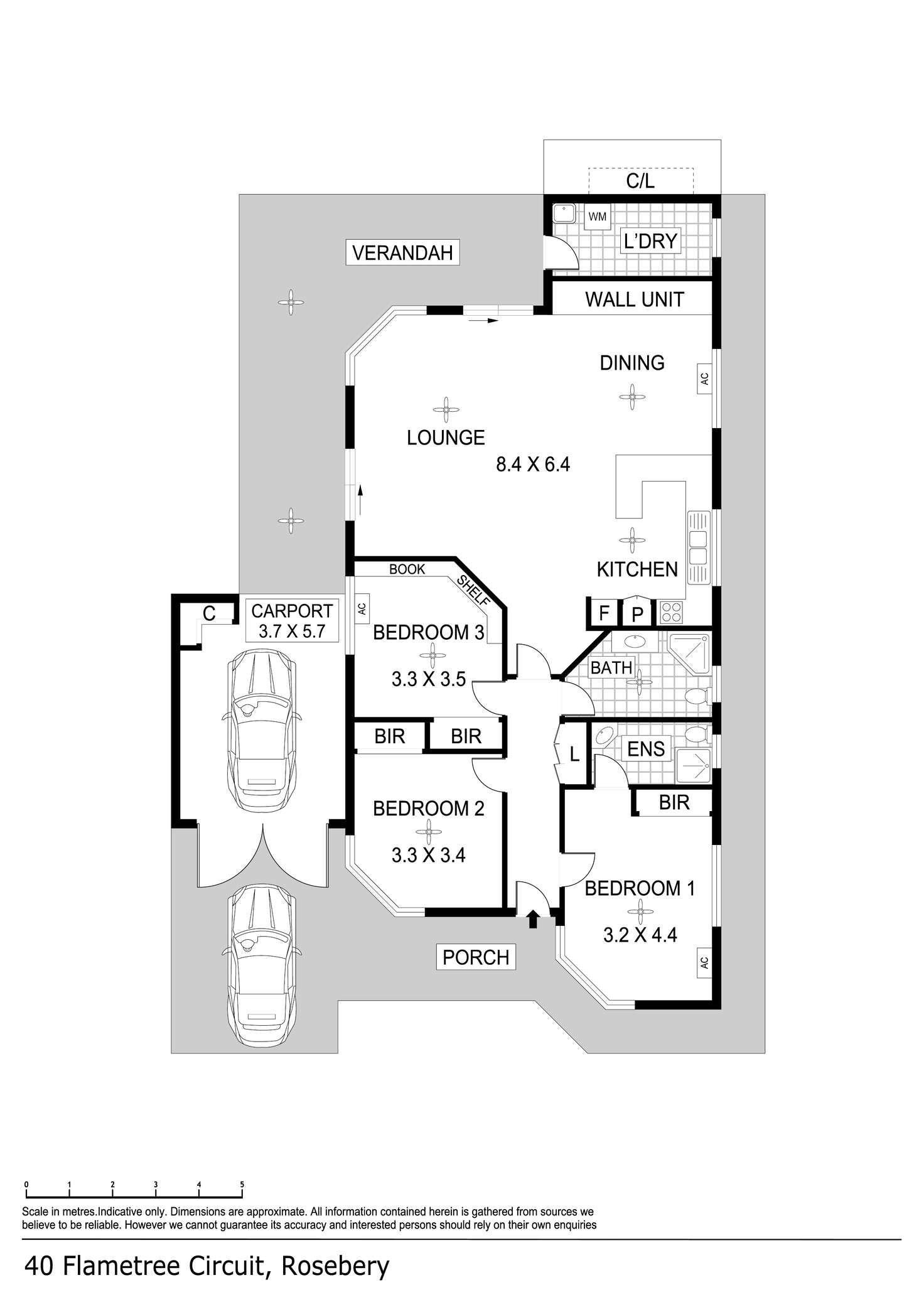 Floorplan of Homely house listing, 40 Flametree Circuit, Rosebery NT 832