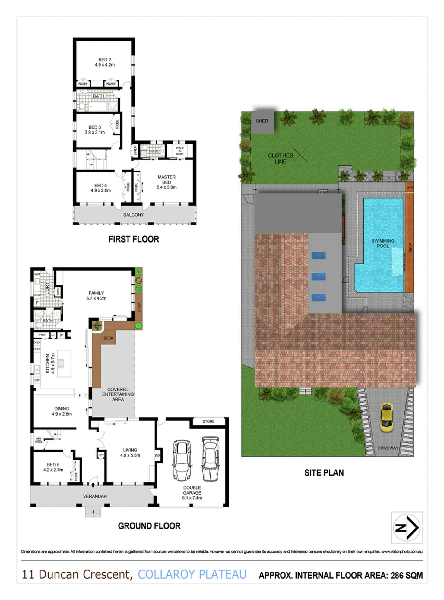 Floorplan of Homely house listing, 11 Duncan Crescent, Collaroy Plateau NSW 2097
