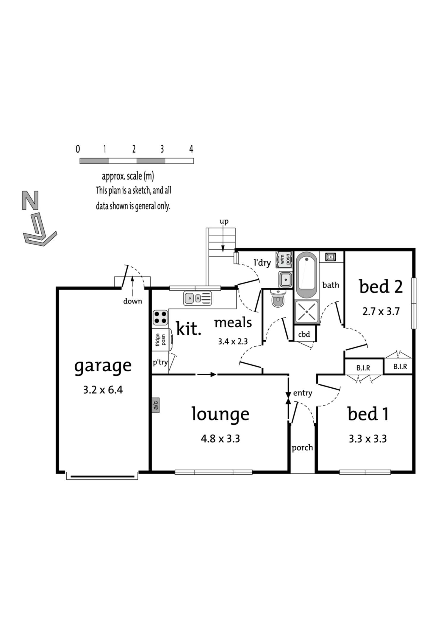 Floorplan of Homely unit listing, 1/59 Severn Street, Box Hill North VIC 3129