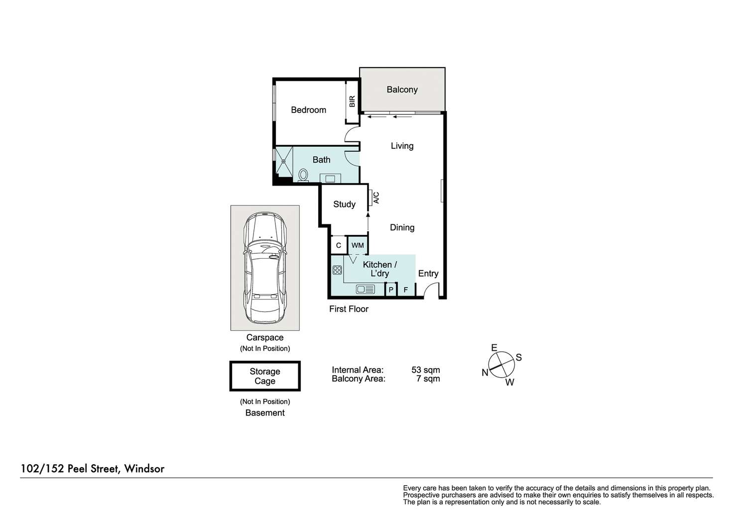 Floorplan of Homely apartment listing, 102/152 Peel Street, Prahran VIC 3181