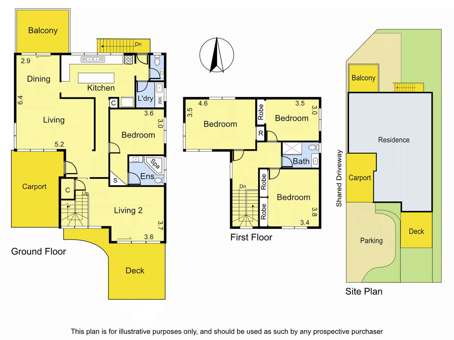 Floorplan of Homely house listing, 1/197 Nepean Street, Greensborough VIC 3088