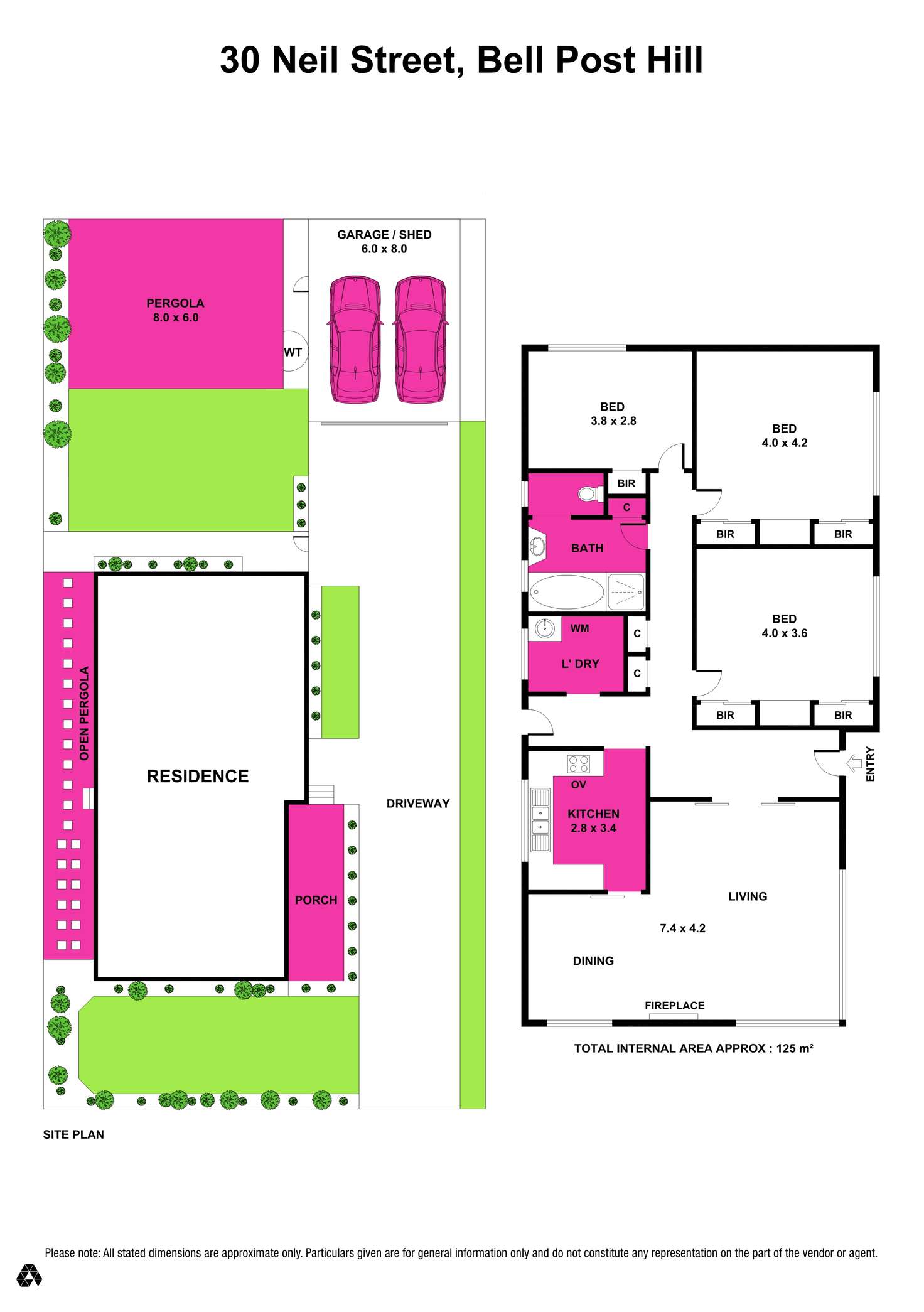 Floorplan of Homely house listing, 30 Neil Street, Bell Post Hill VIC 3215