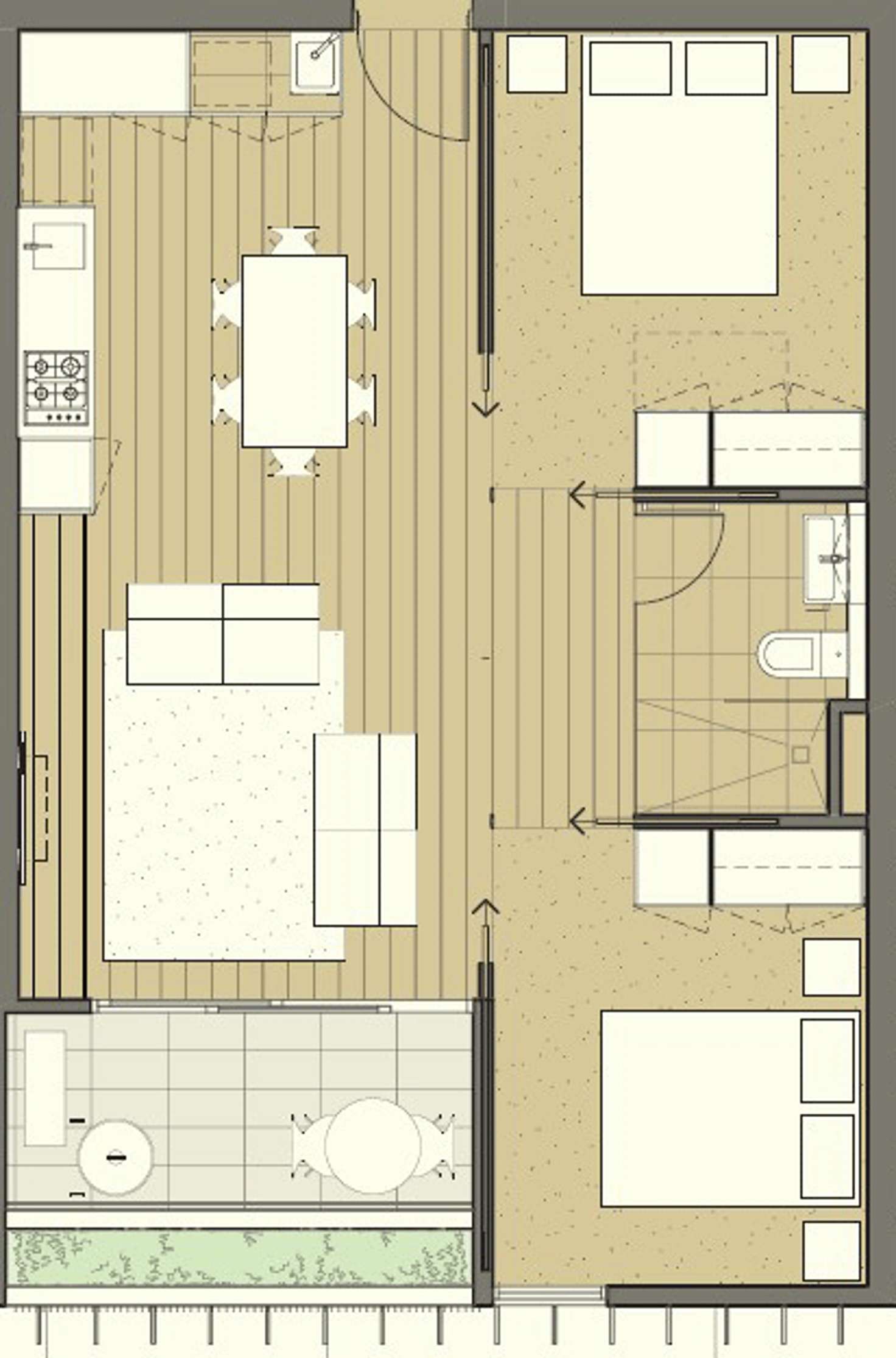 Floorplan of Homely apartment listing, 404/730A Centre Road, Bentleigh East VIC 3165