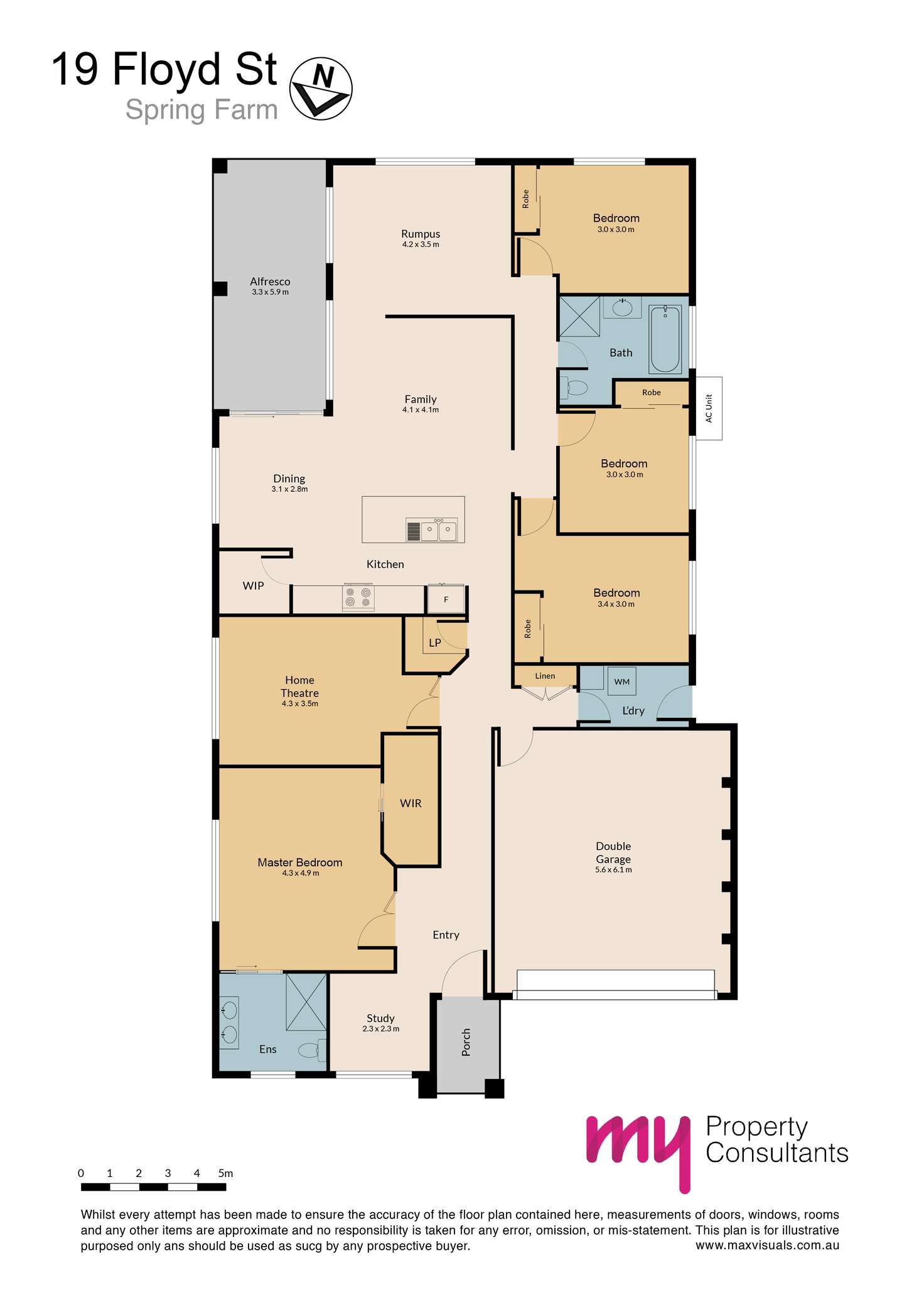 Floorplan of Homely house listing, 19 Floyd Street, Spring Farm NSW 2570