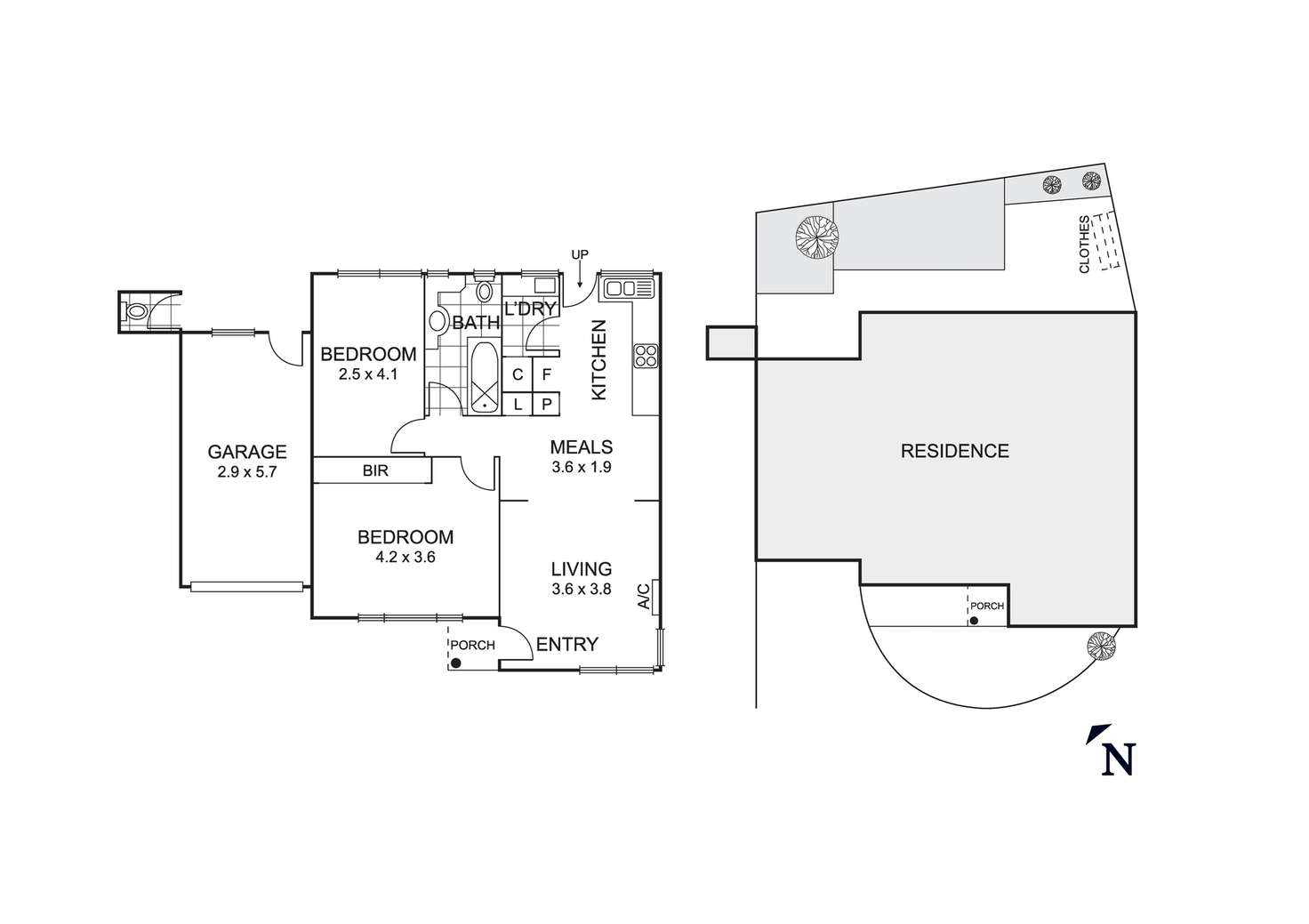 Floorplan of Homely unit listing, 3/27 Embankment Grove, Chelsea VIC 3196