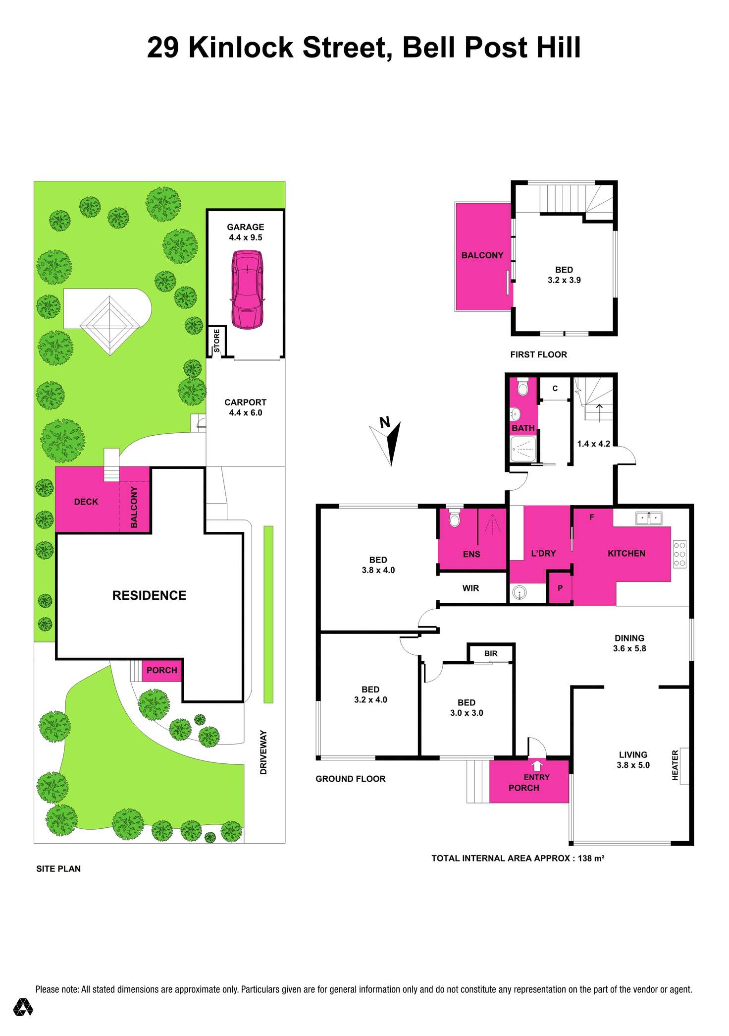 Floorplan of Homely house listing, 29 Kinlock Street, Bell Post Hill VIC 3215