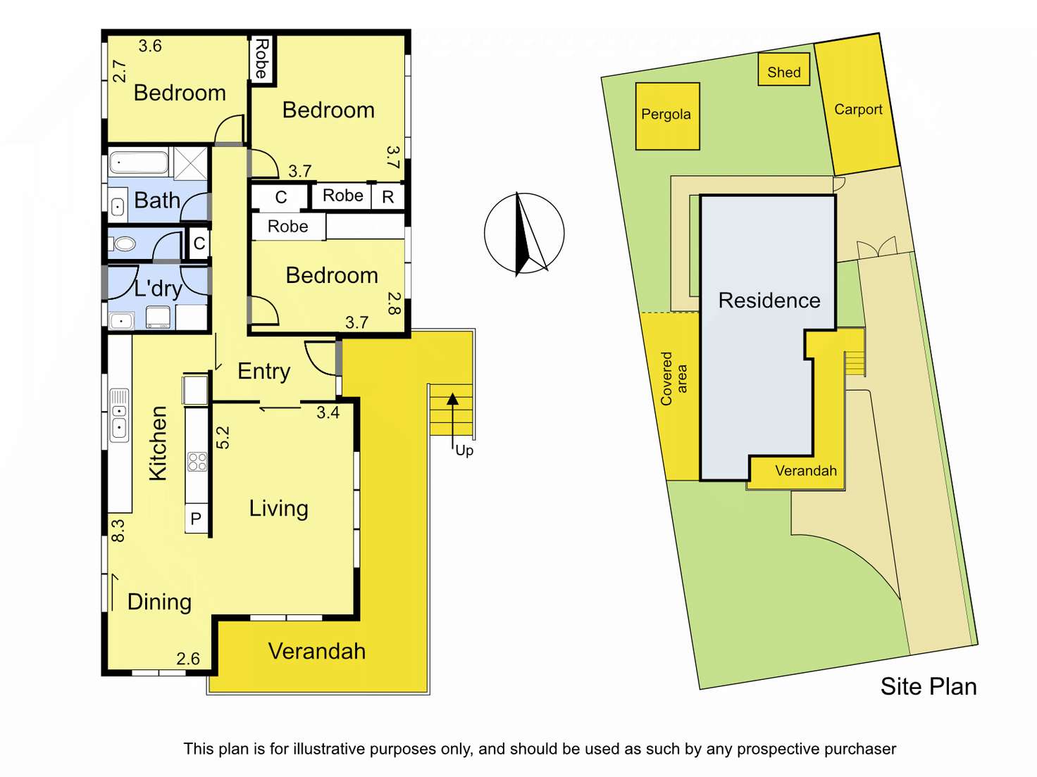 Floorplan of Homely house listing, 1 Amiet Street, Greensborough VIC 3088