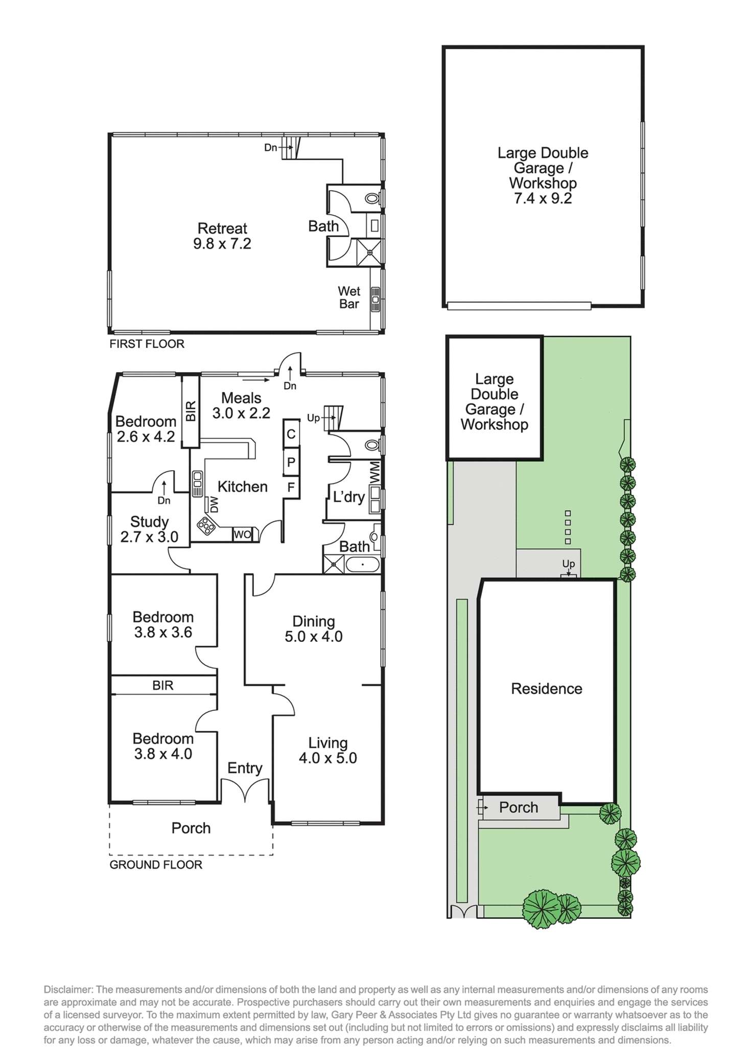 Floorplan of Homely house listing, 5 Lockhart Street, Caulfield VIC 3162