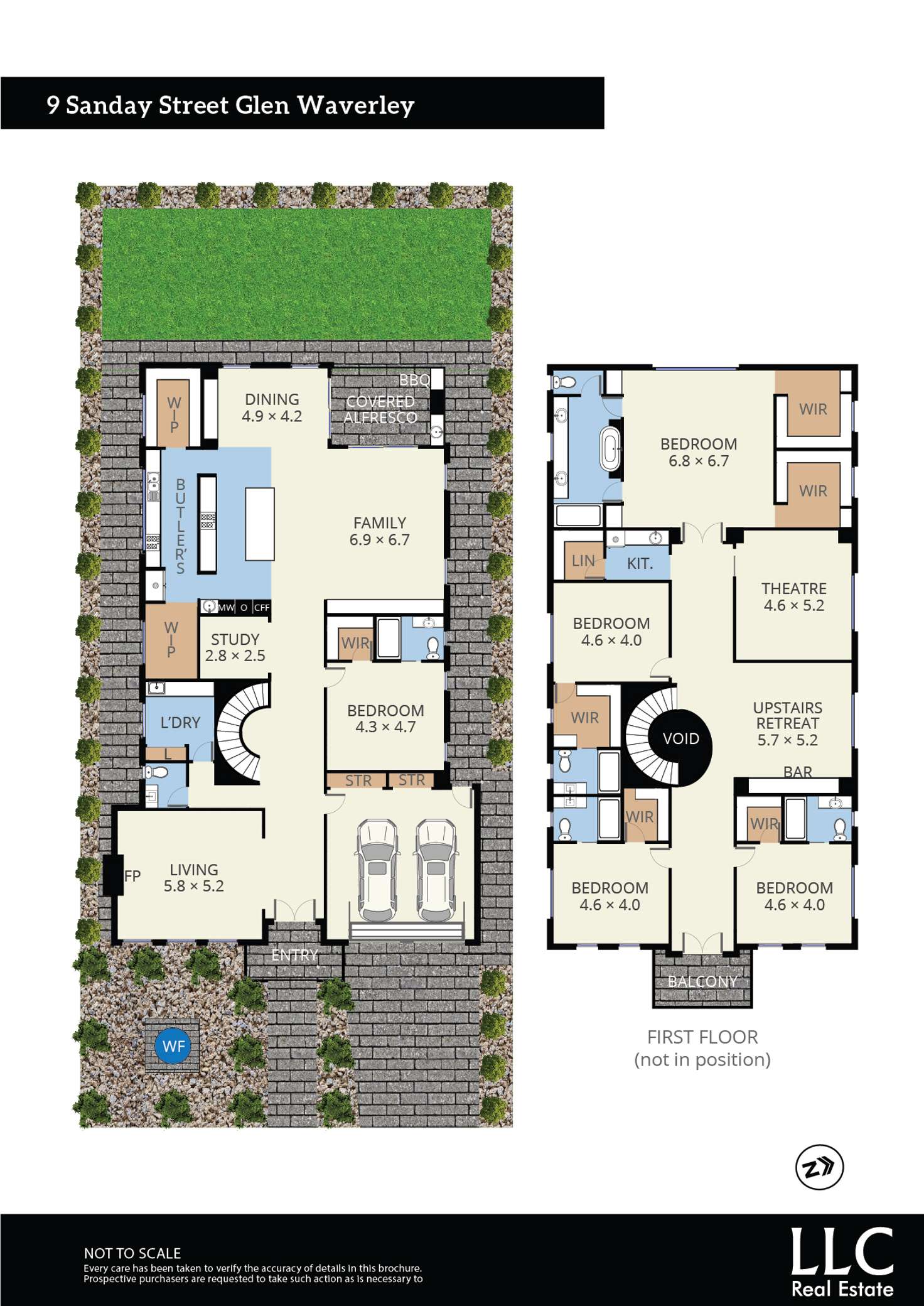 Floorplan of Homely house listing, 9 Sanday Street, Glen Waverley VIC 3150