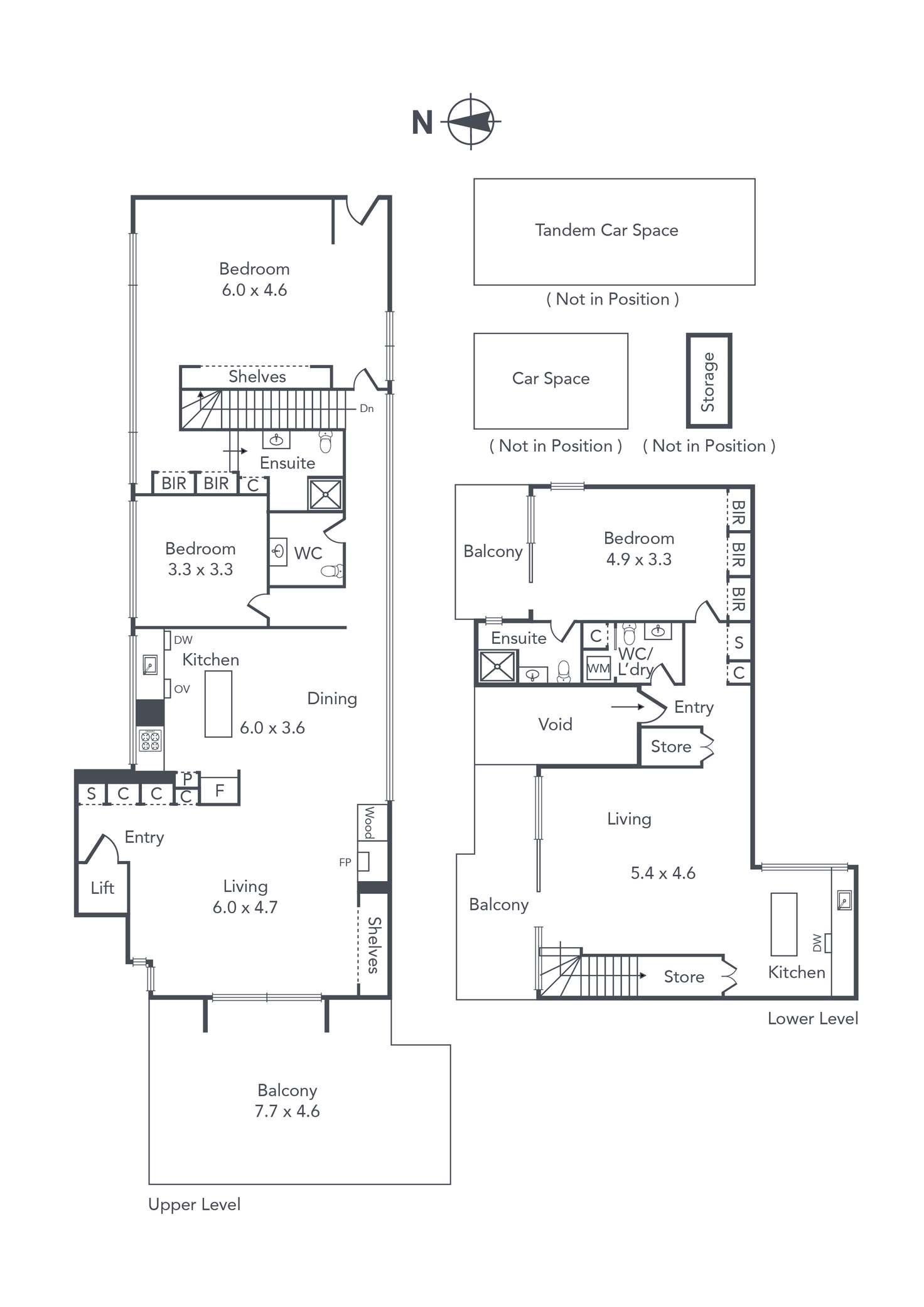 Floorplan of Homely apartment listing, Penthouse/10 Darling Street, South Yarra VIC 3141