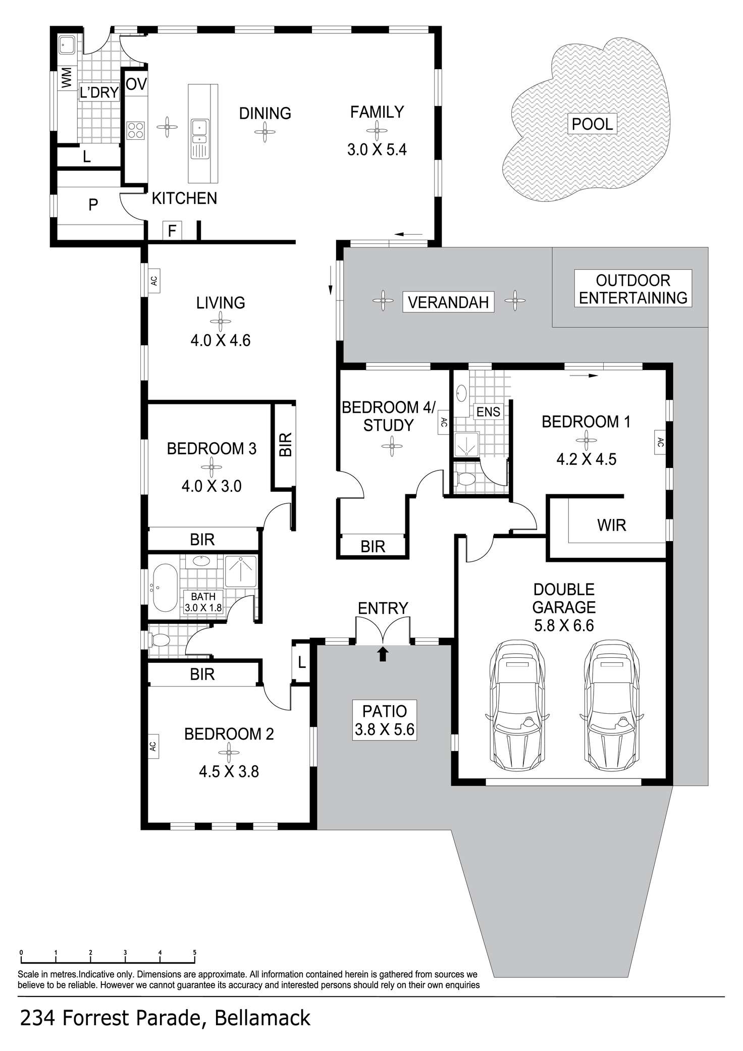 Floorplan of Homely house listing, 234 Forrest Parade, Bellamack NT 832