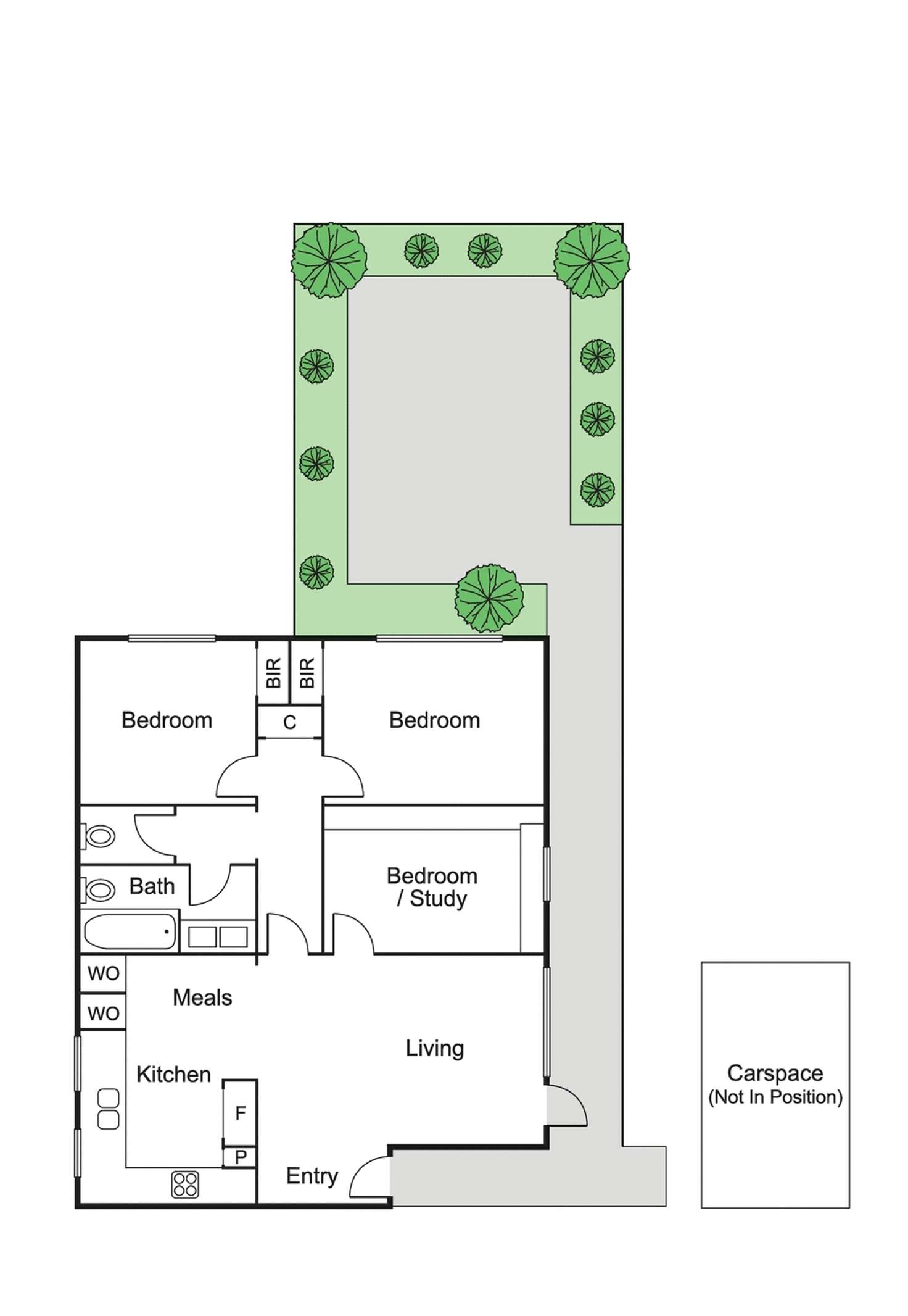Floorplan of Homely apartment listing, 1/24 Narong Road, Caulfield North VIC 3161