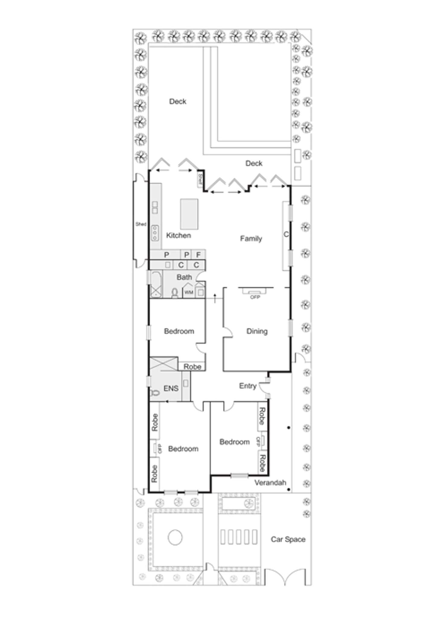 Floorplan of Homely house listing, 2 Kendall Street, Elwood VIC 3184