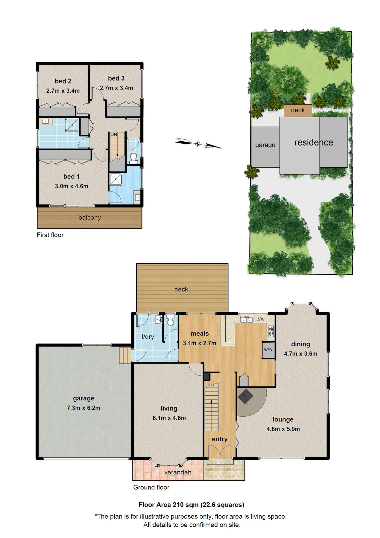 Floorplan of Homely house listing, 9 Claverton Avenue, Mount Dandenong VIC 3767
