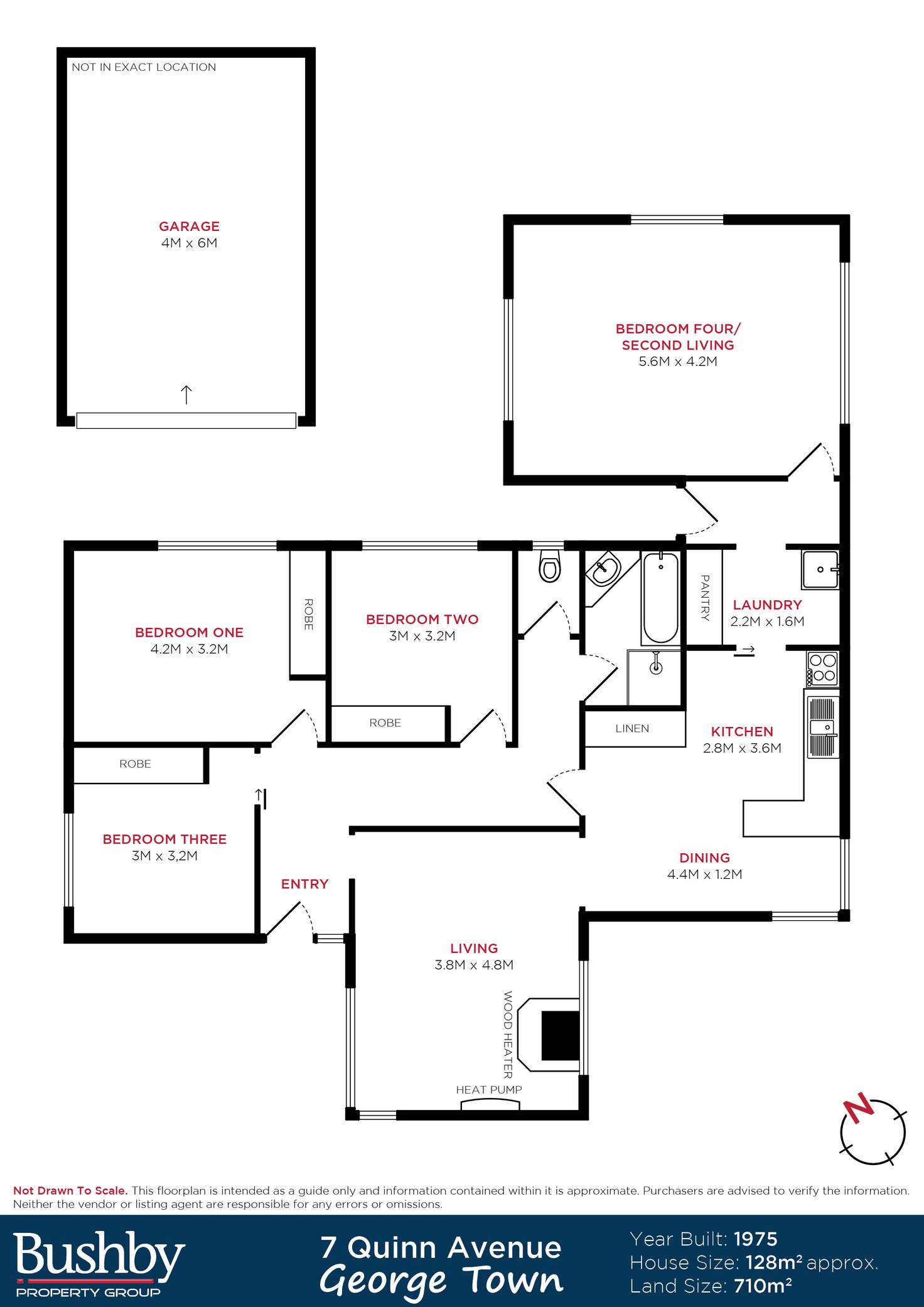 Floorplan of Homely house listing, 7 Quinn Avenue, George Town TAS 7253