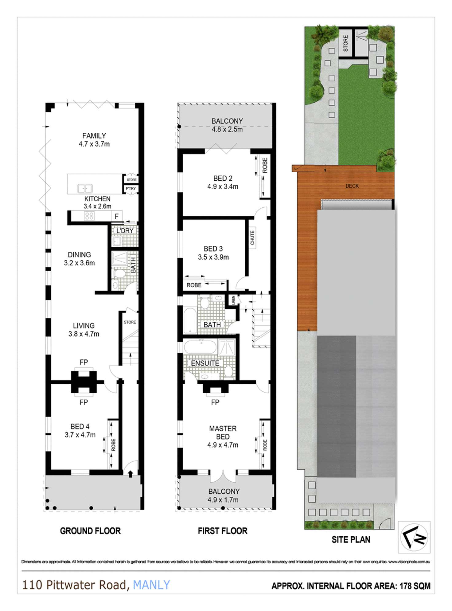 Floorplan of Homely house listing, 110 Pittwater Road, Manly NSW 2095